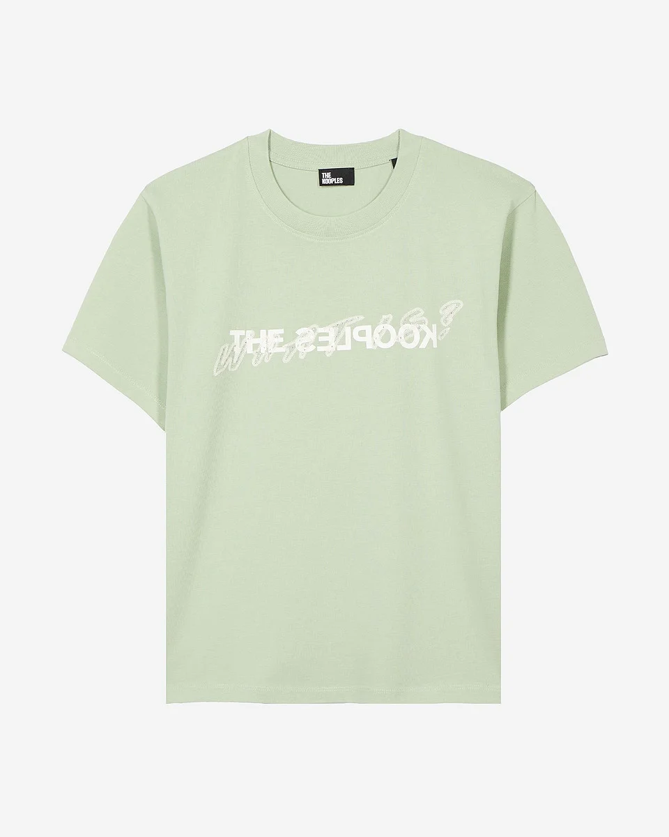WHAT IS T-SHIRT WITH GREEN RHINESTONES - 1