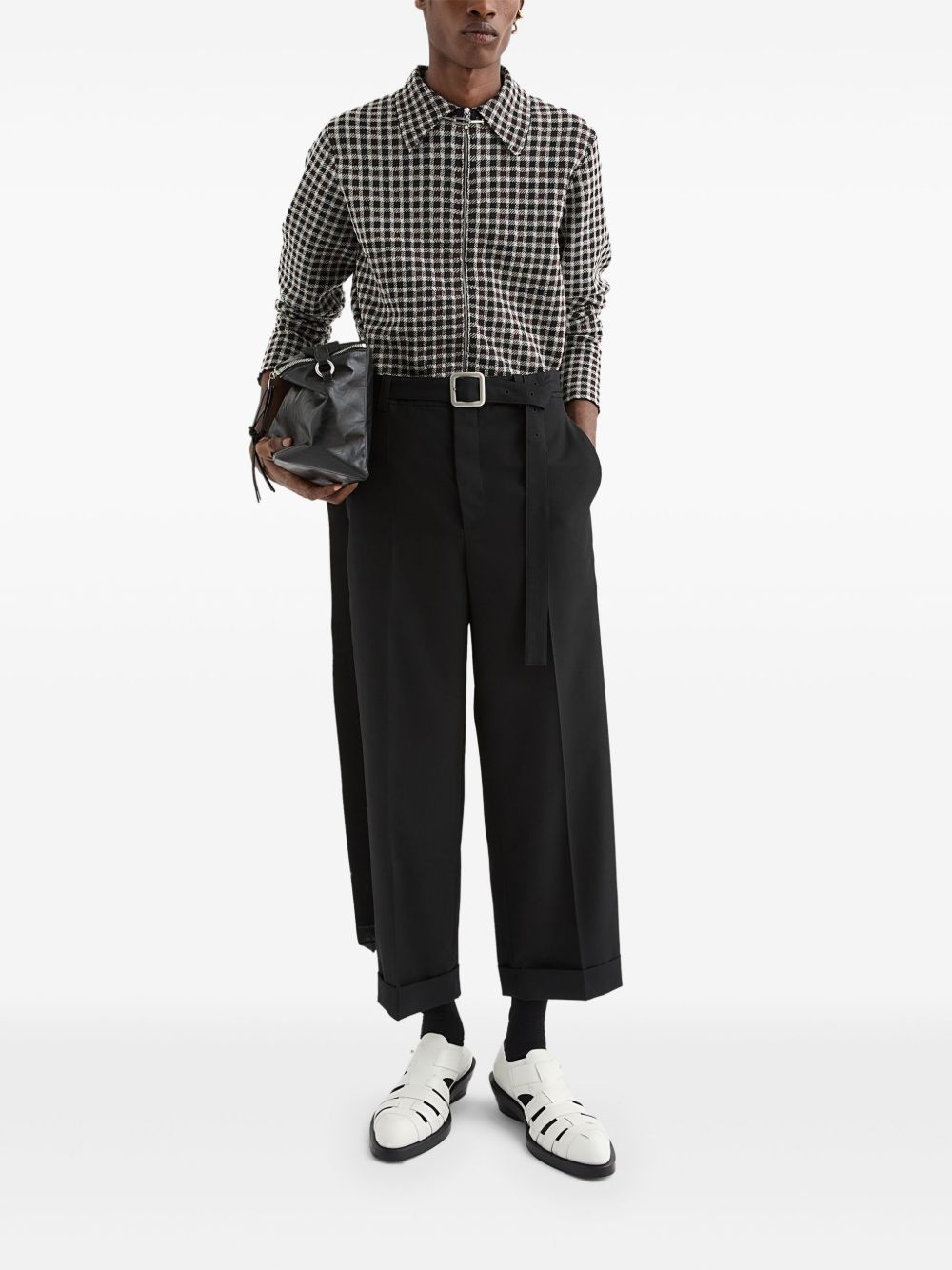 checked shirt - 2