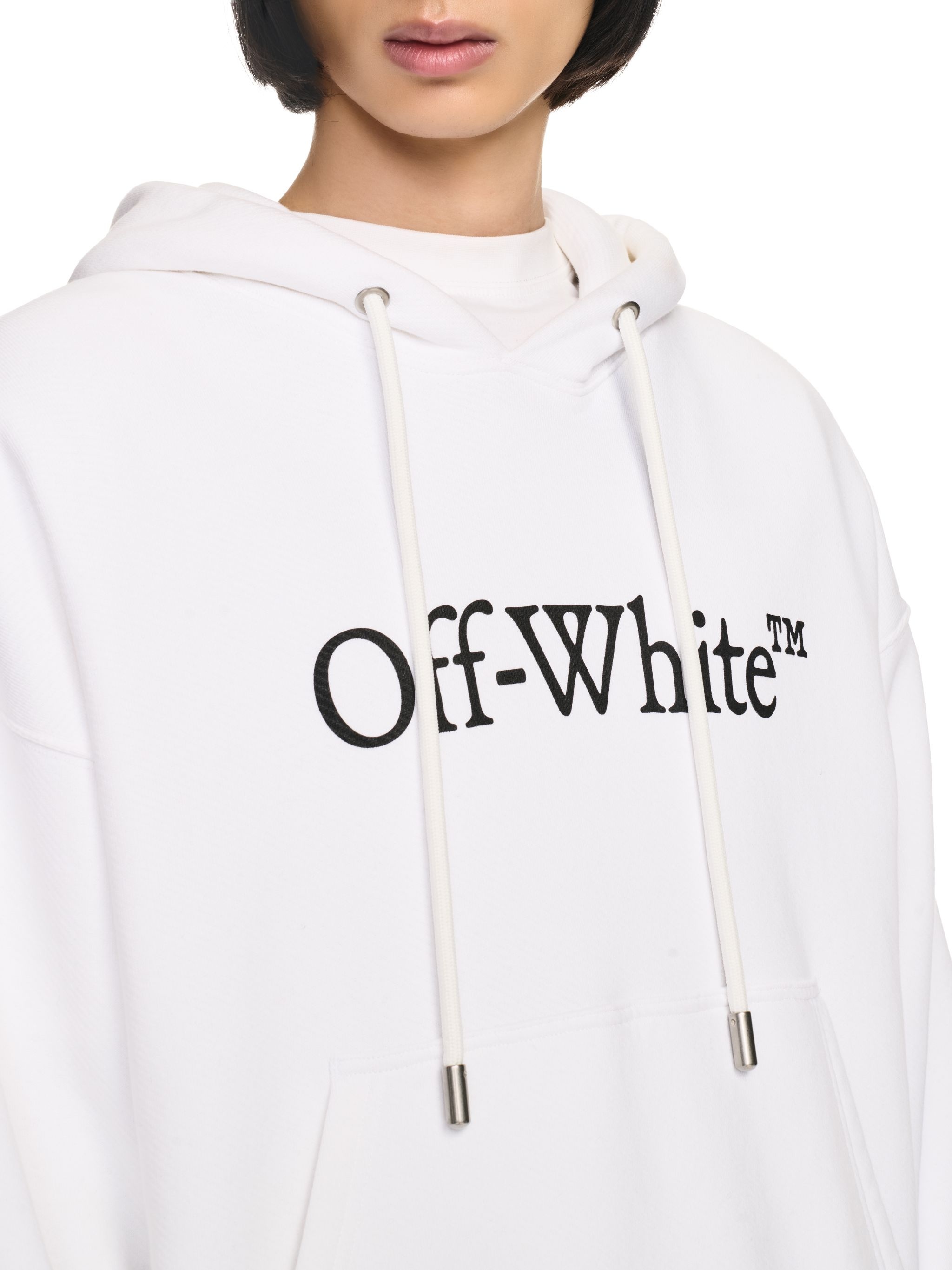 【関税込み】Off-White ブルー Big Bookish Skate フーディ Off-White Big Bookish Skate Hoodie | REVERSIBLE