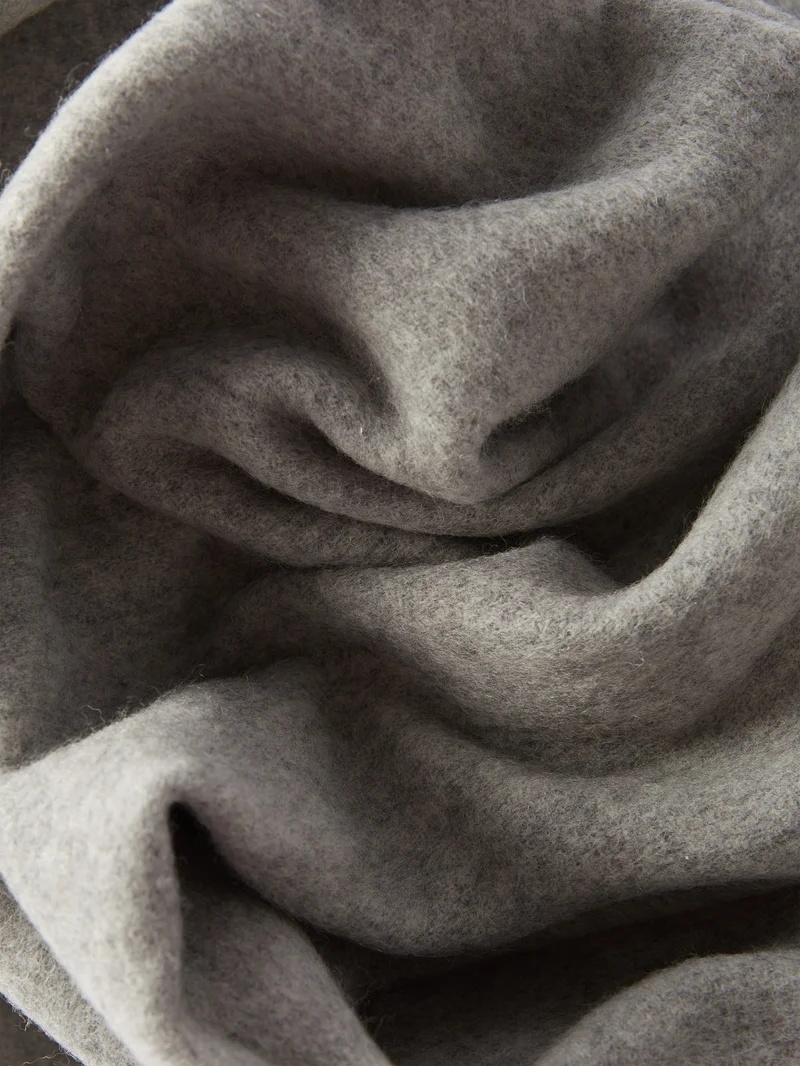 Acne Studios Canada oversized fringed wool scarf matchesfashion