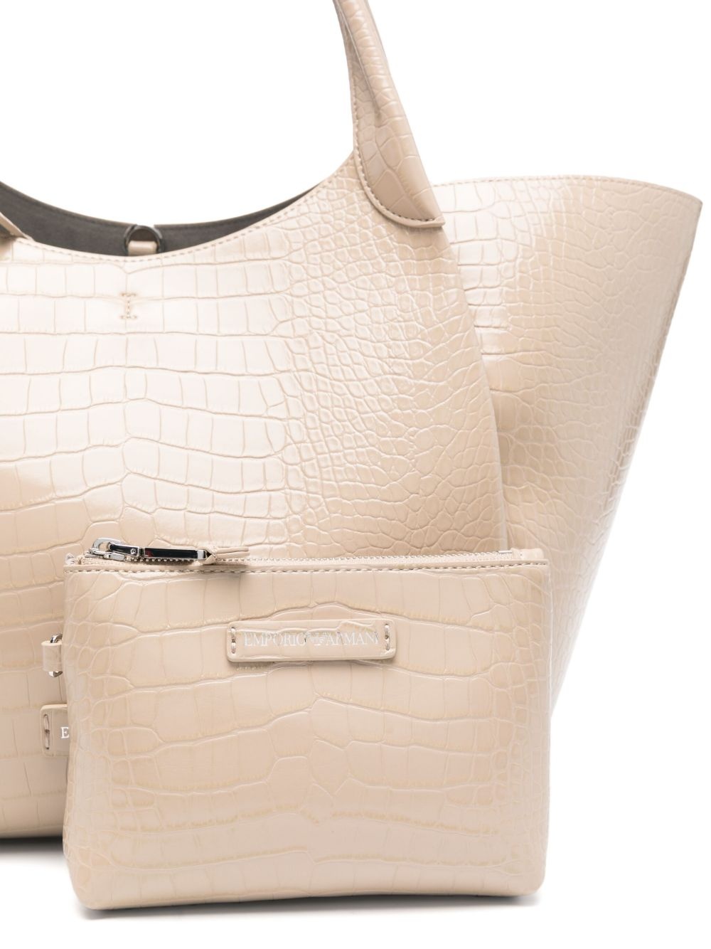logo-charm tote bag - 4