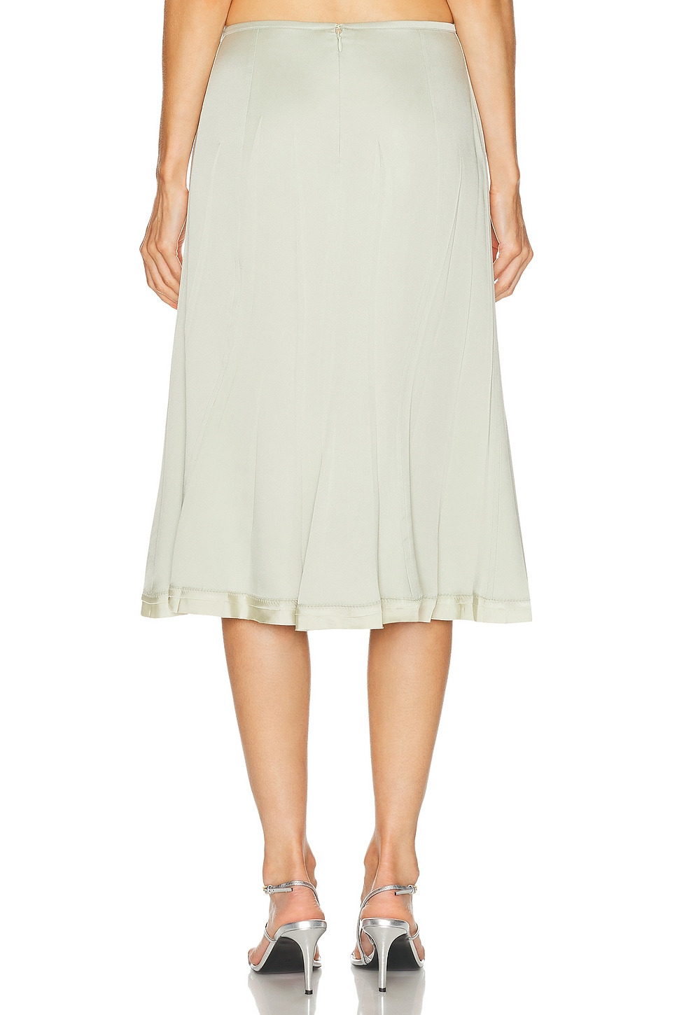 Satin Skirt - 4