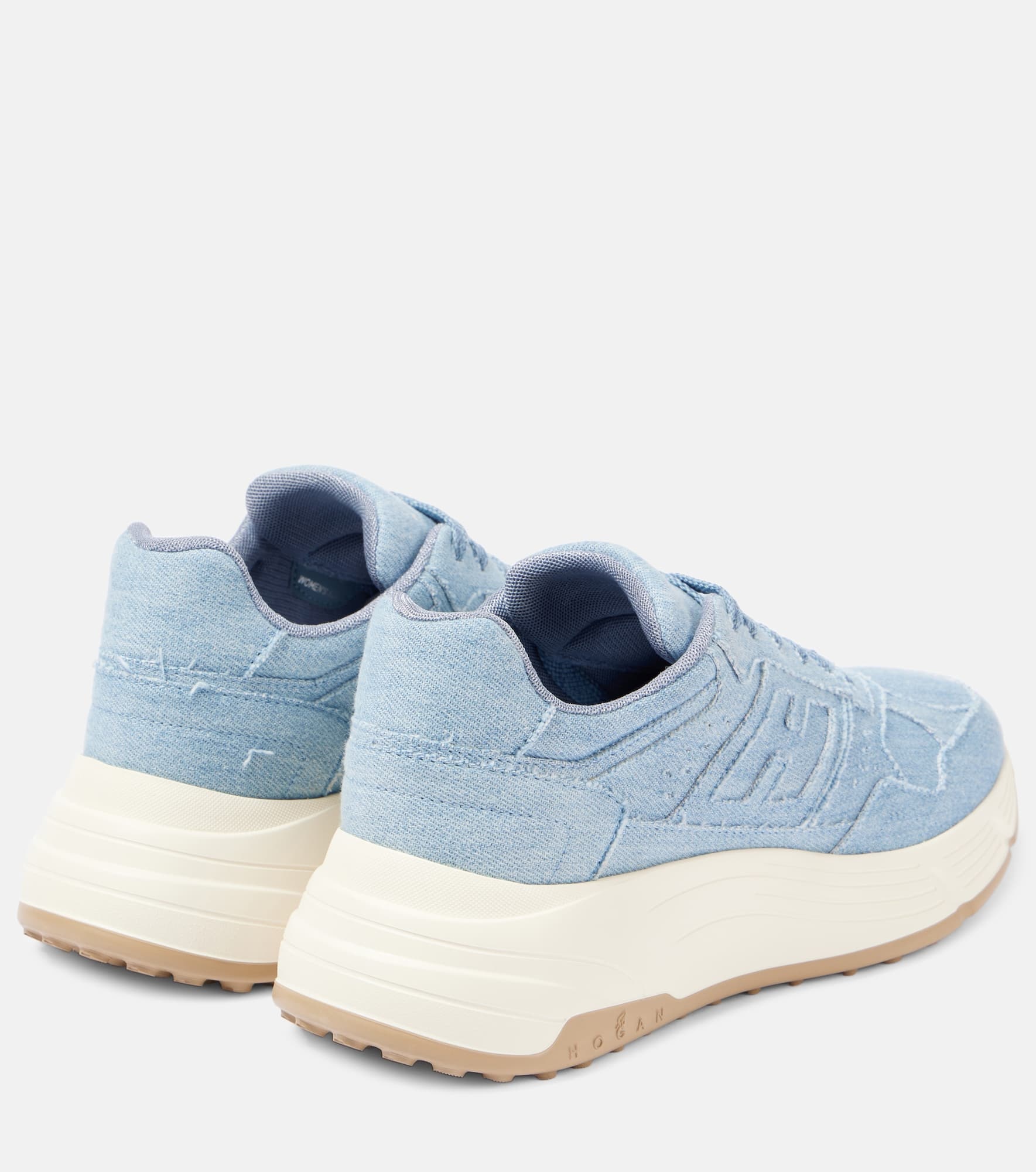 Hi-Fi denim sneakers - 2