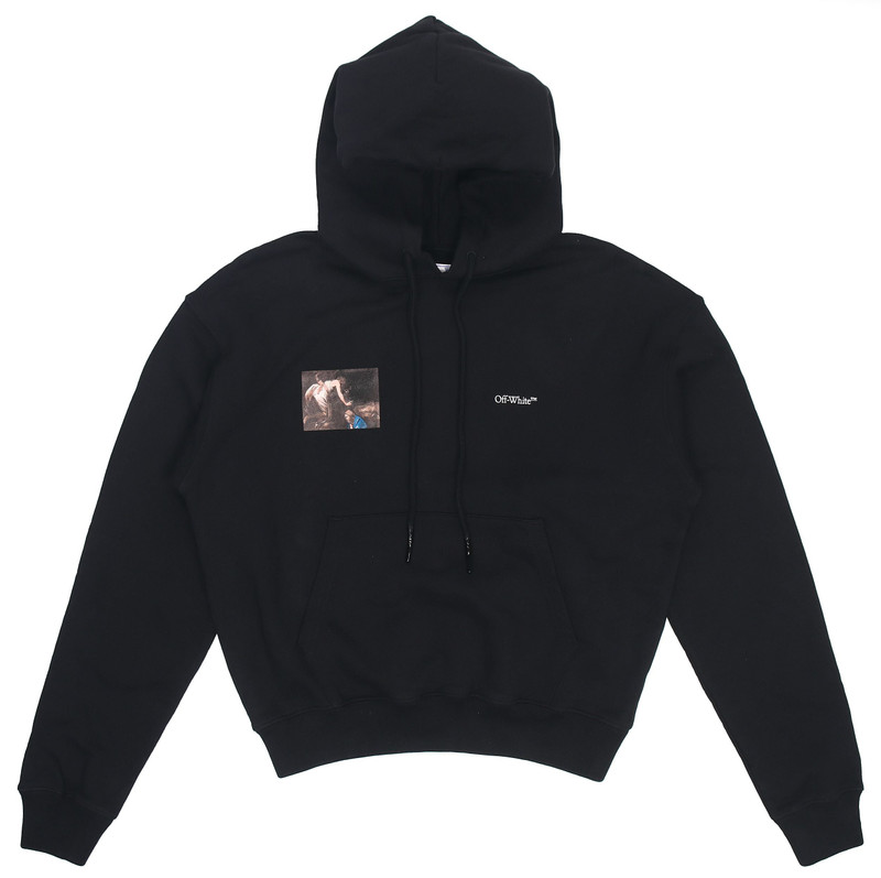 Men's Off-White c/o Virgil Caravaggio Printing Black OMBB037E20FLE0041010 - 1