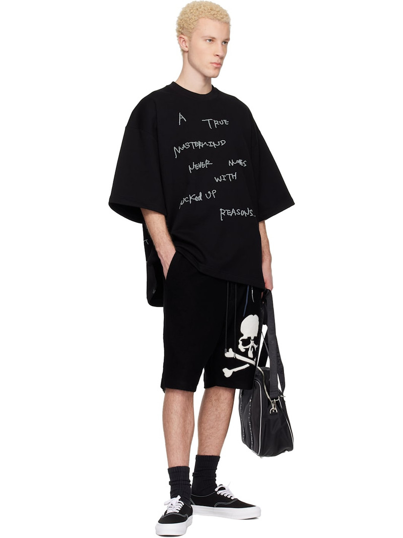 MASTERMIND WORLD Black MW Decorated SS Sweatshirt outlook