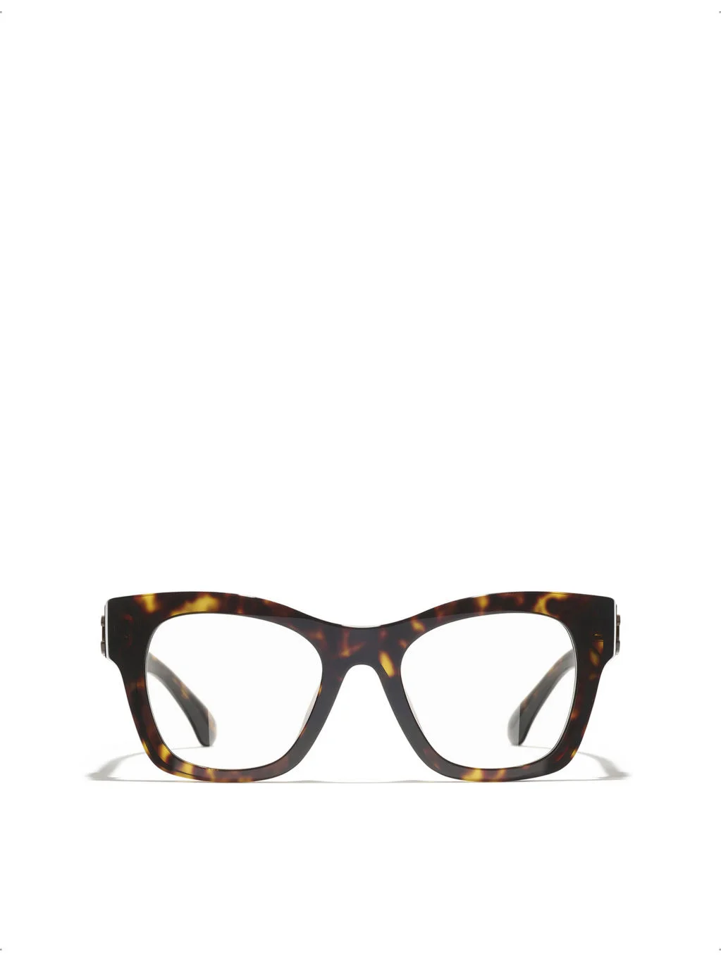 CH3498 Square-Frame Tortoiseshell Acetate Optical Glasses - 1
