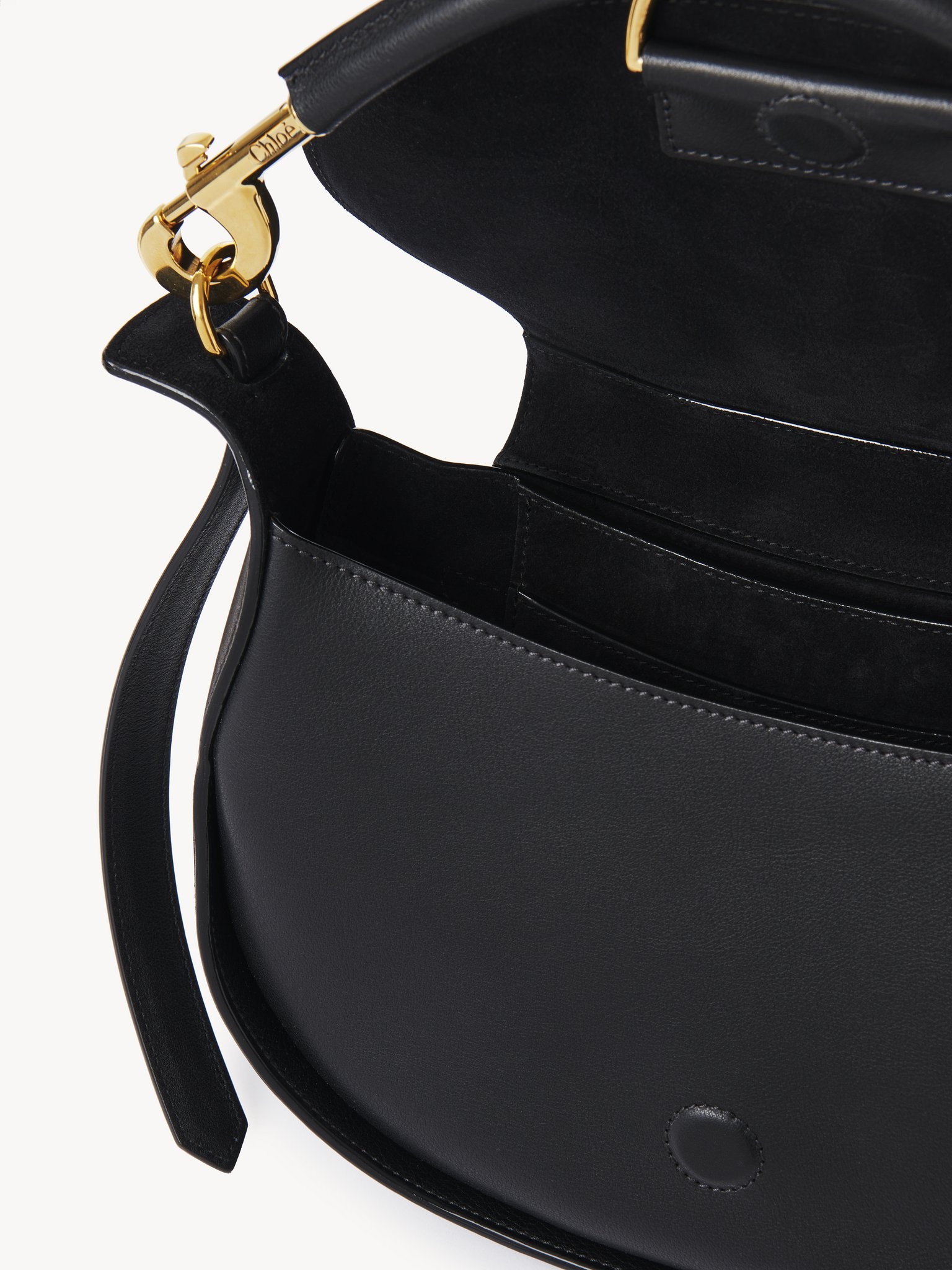 CHLOÉ RIDE SHOULDER BAG IN SOFT LEATHER - 6