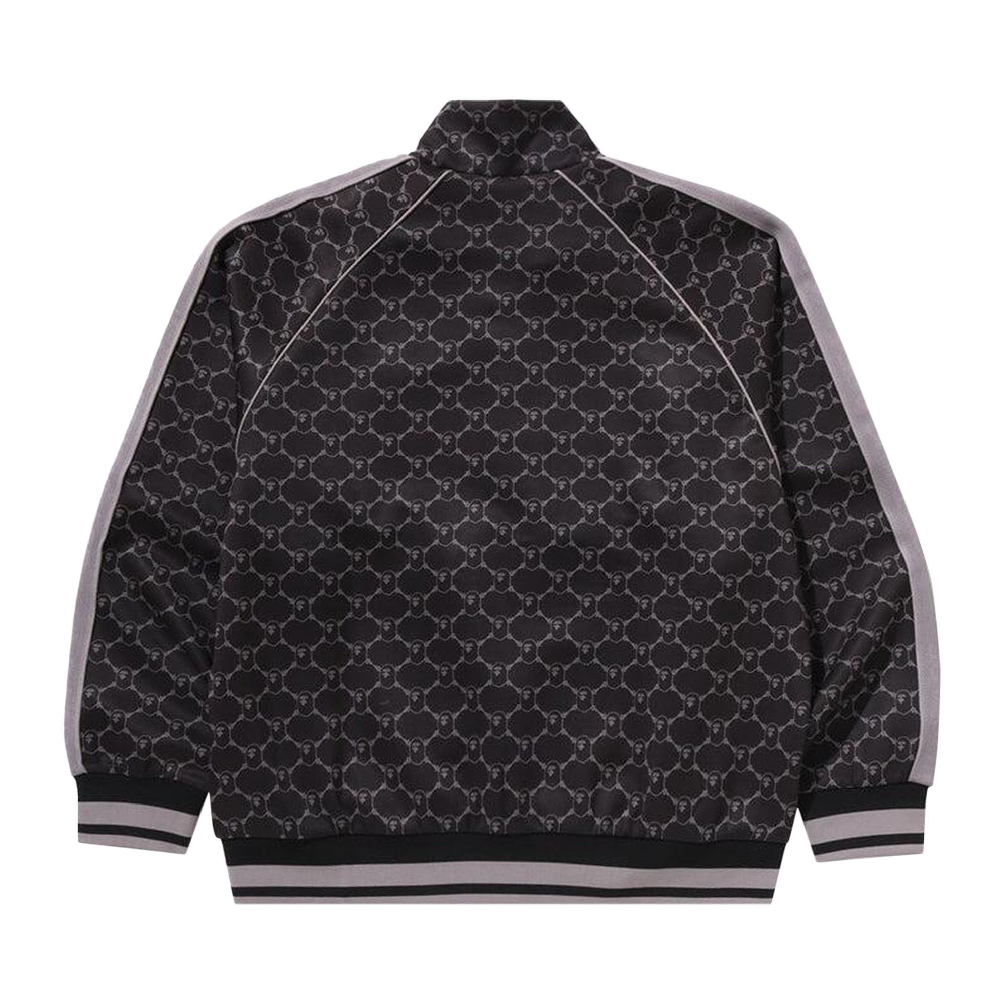 BAPE College Monogram Logo Relaxed Fit Track Jacket 'Black' - 2