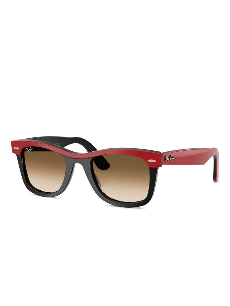 Ray-Ban rim-detail square-frame sunglasses outlook