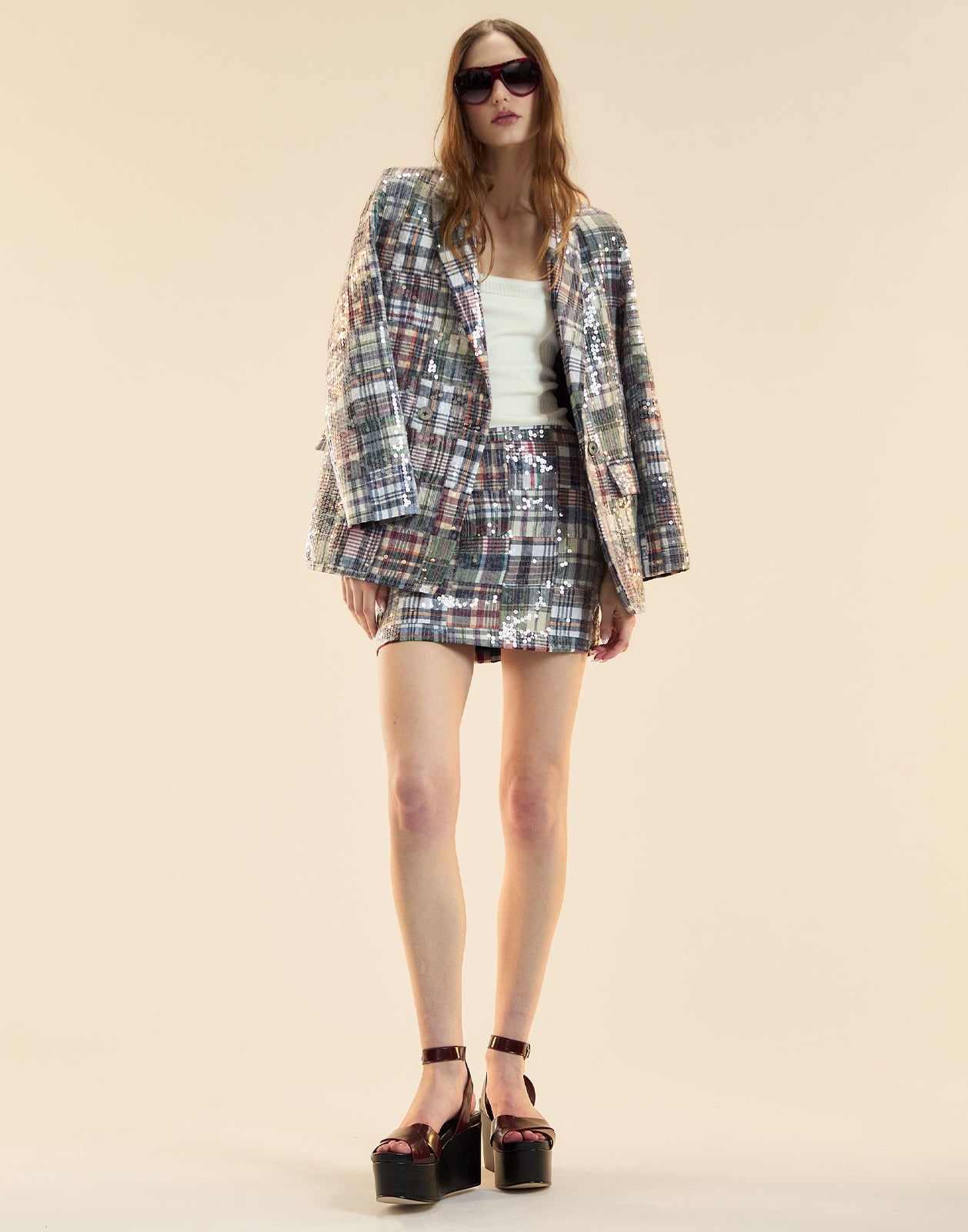 Marisol Madras Mini Skirt - 2