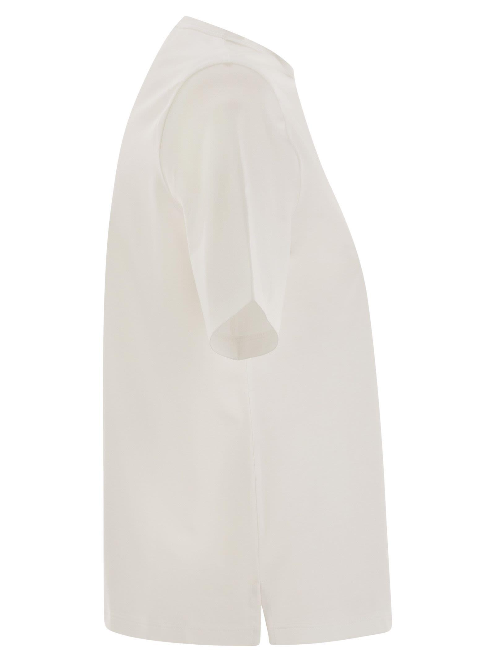 Herno Women T-Shirt With Shoulder Scarf - 3