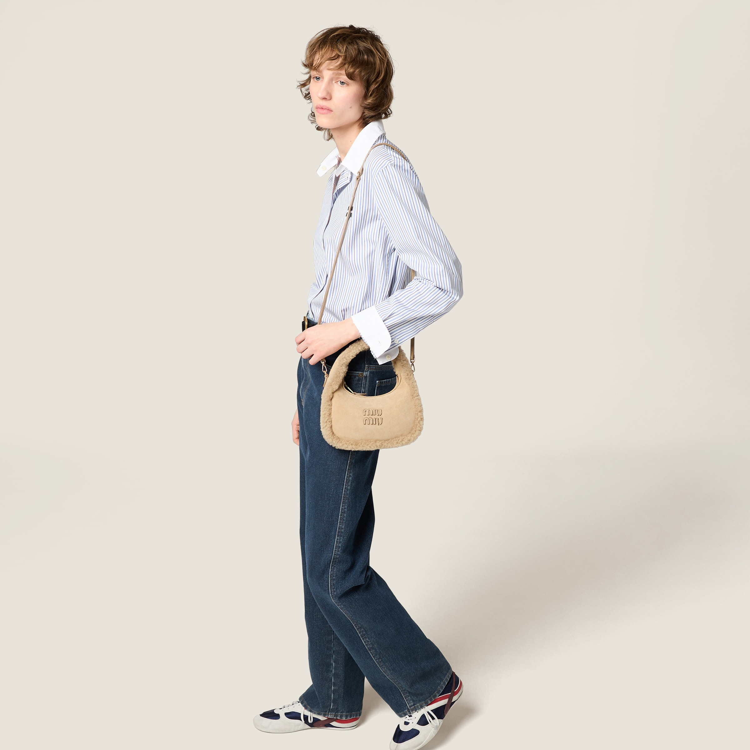 Wander shearling bag - 2