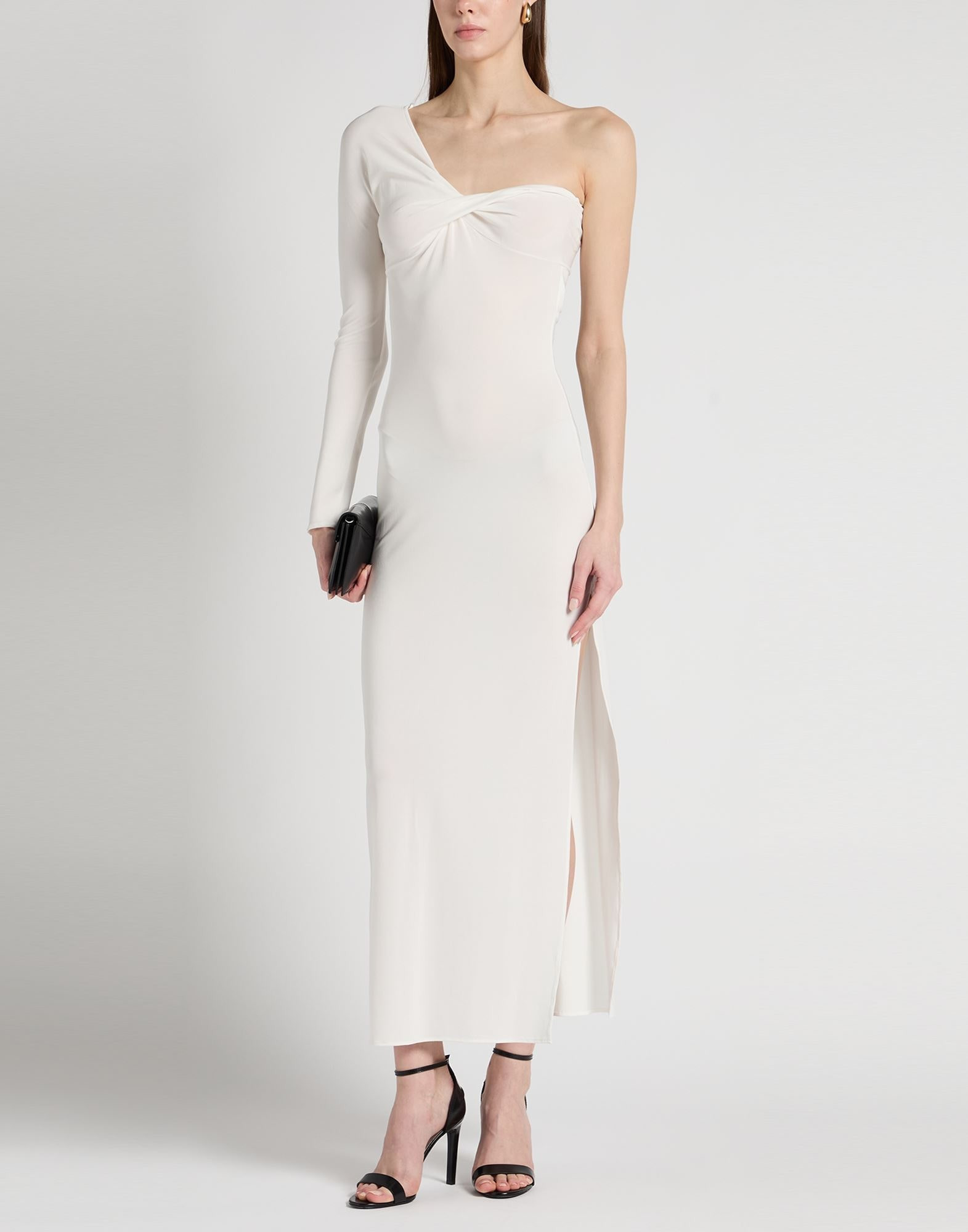White Women's Long Dress - 2