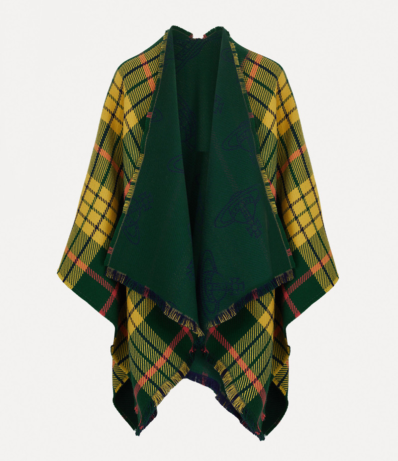 TARTAN PONCHO 1