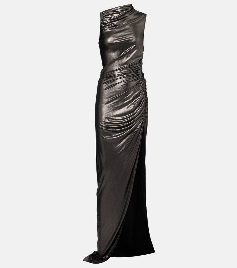 Ruched jersey gown - 1