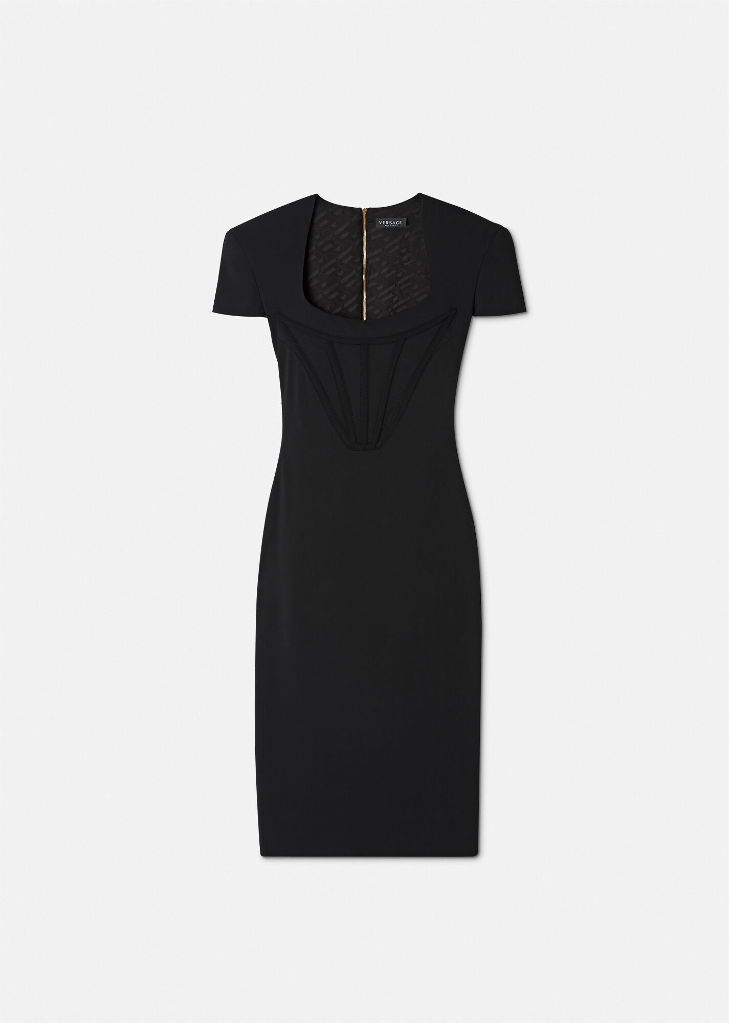 Corset Midi Dress - 1
