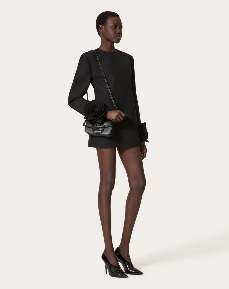 Valentino SHORT DRESS IN DOUBLE COMPACT DRILL outlook