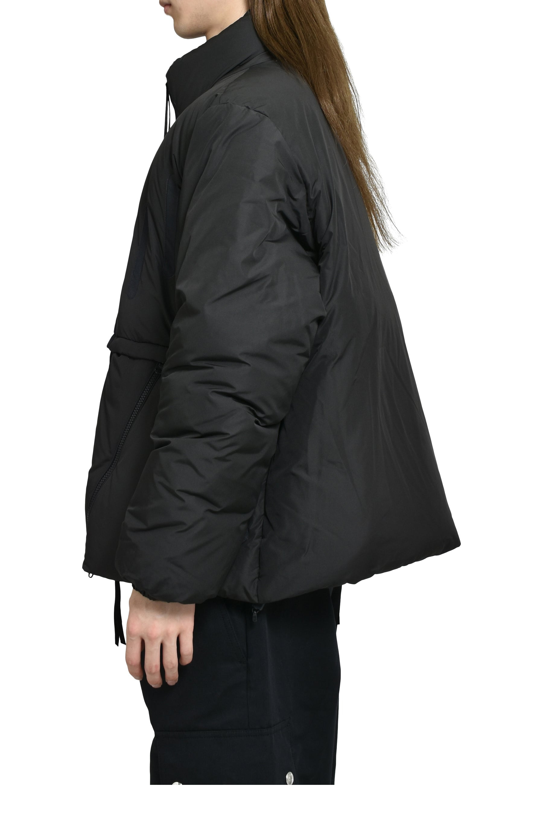 SEAM-SEALED PUFFER JACKET / BLK - 3