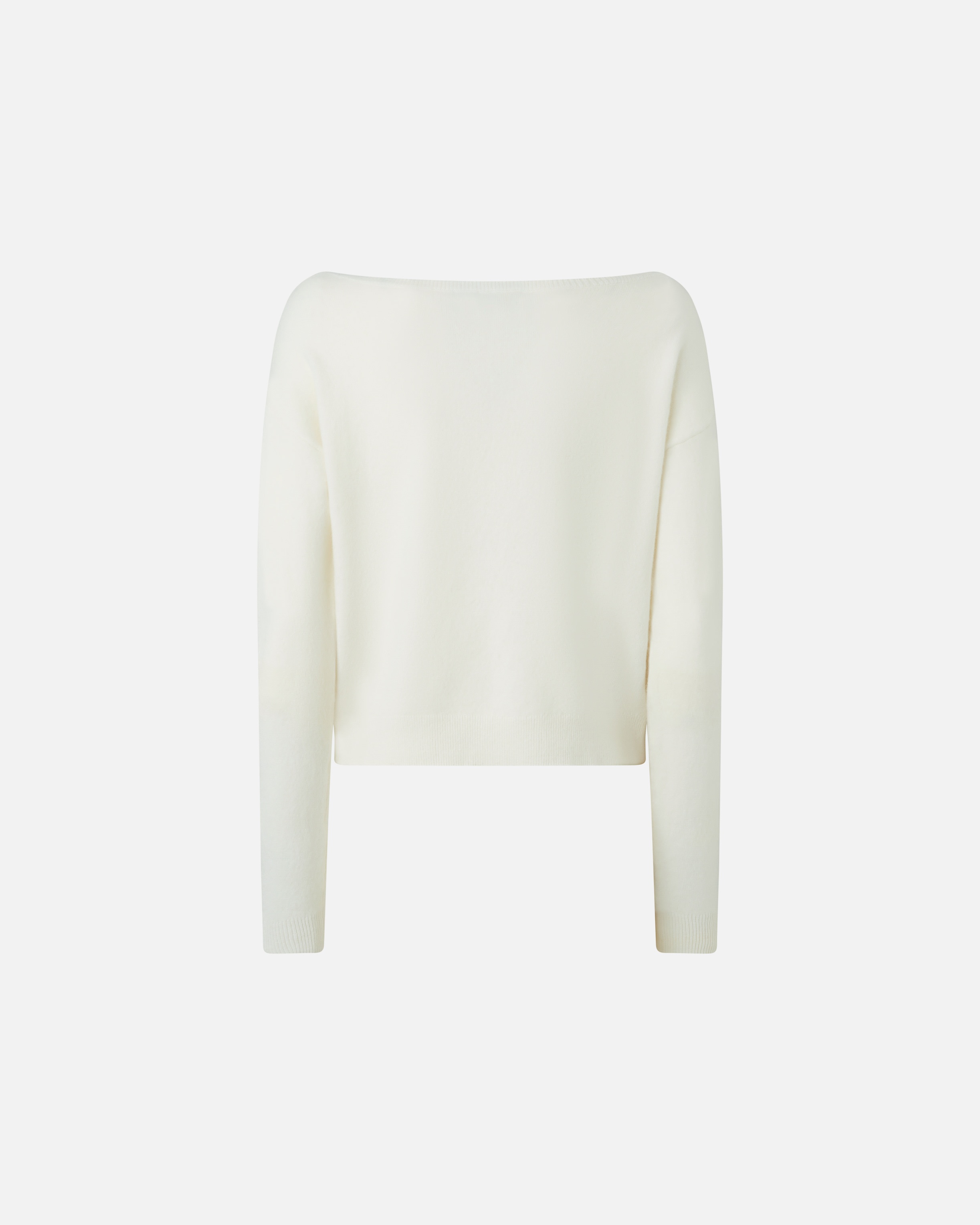 CASHMERE-BLEND SWEATER WITH EMBROIDERED LOGO - 6