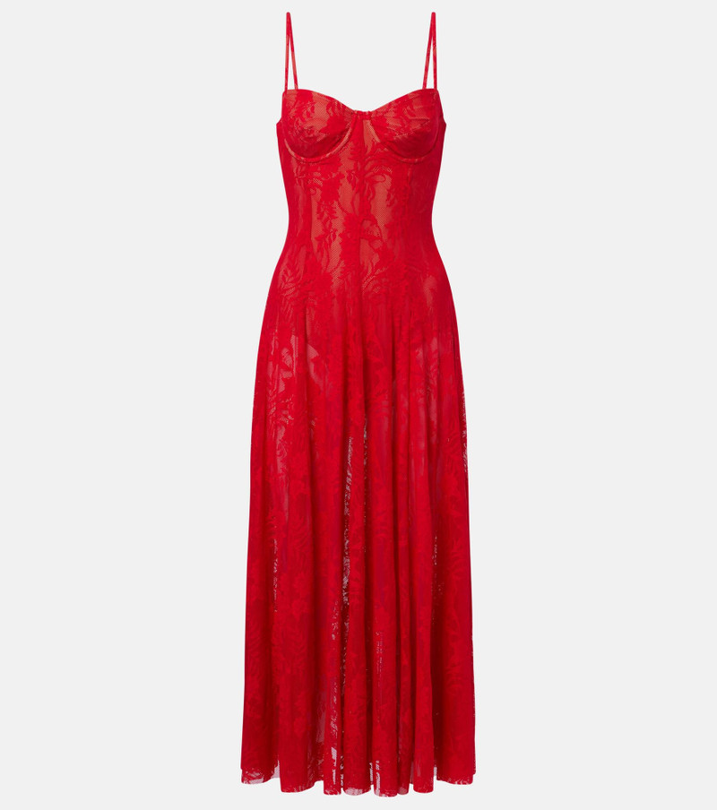 Lace midi dress 1