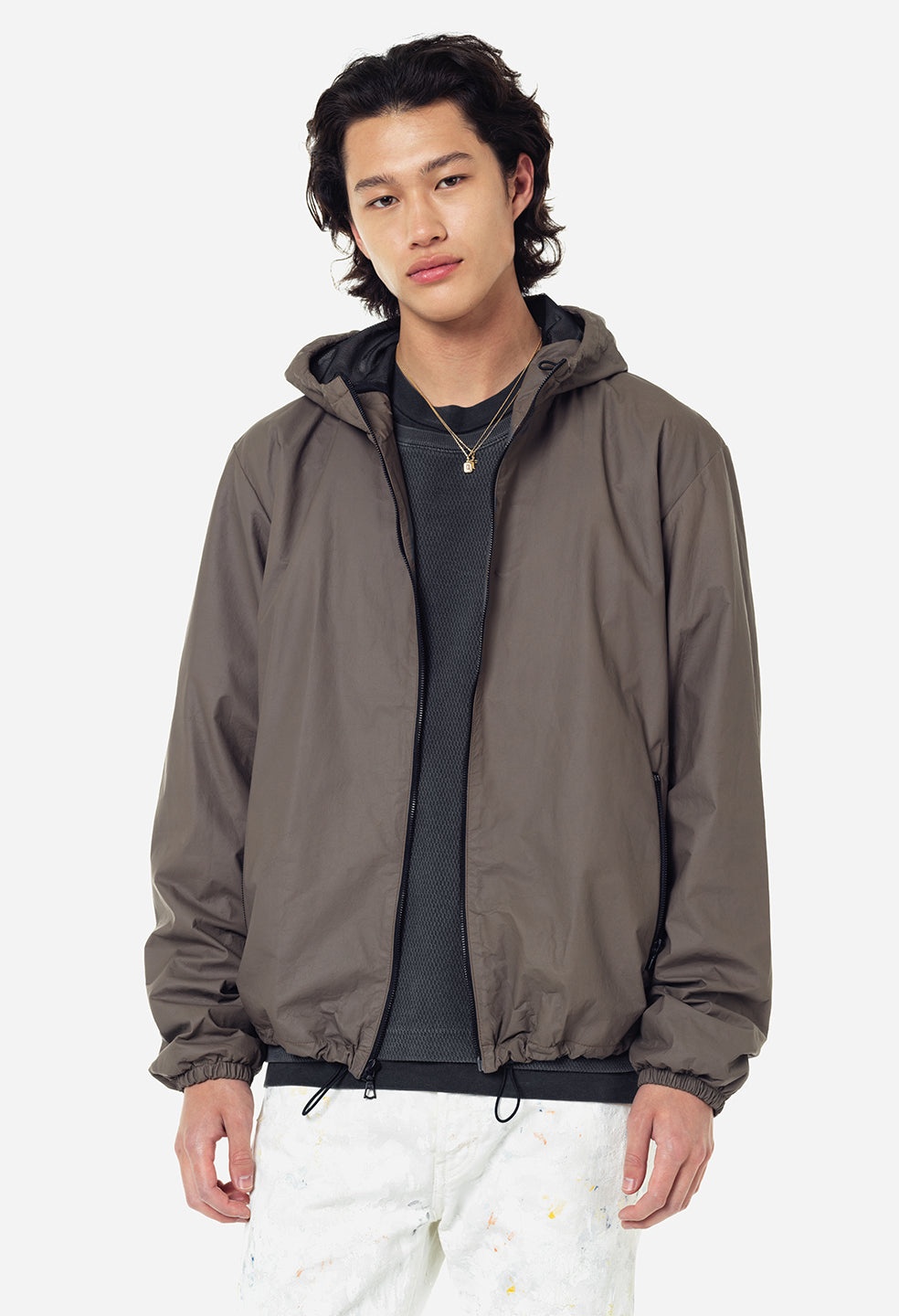 LEATHER ADAPT ANORAK - 7