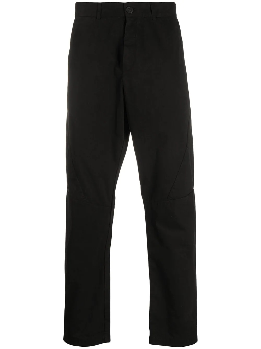 Drill straight-leg organic cotton trousers - 1