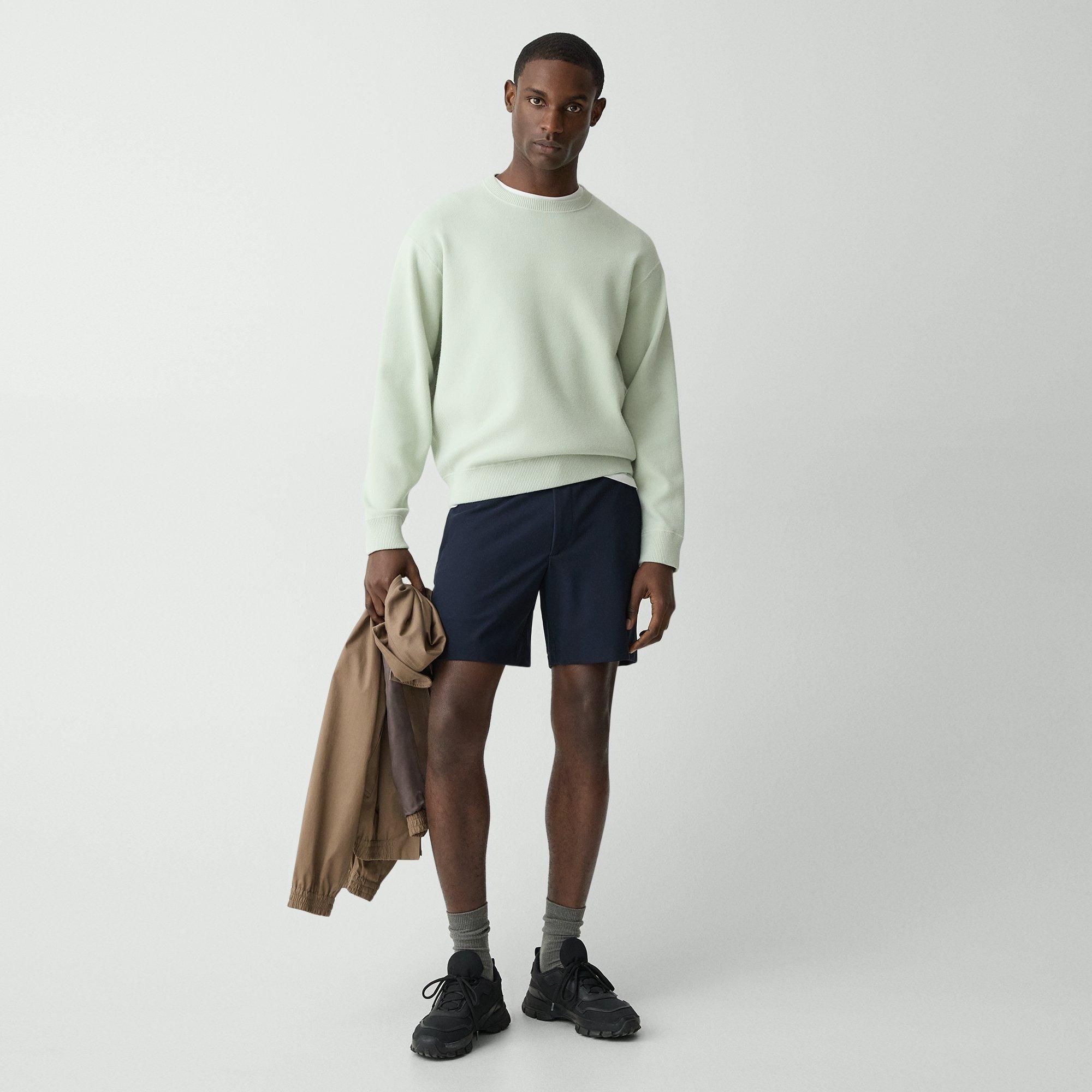 Curtis Drawstring Short in Precision Ponte - 3