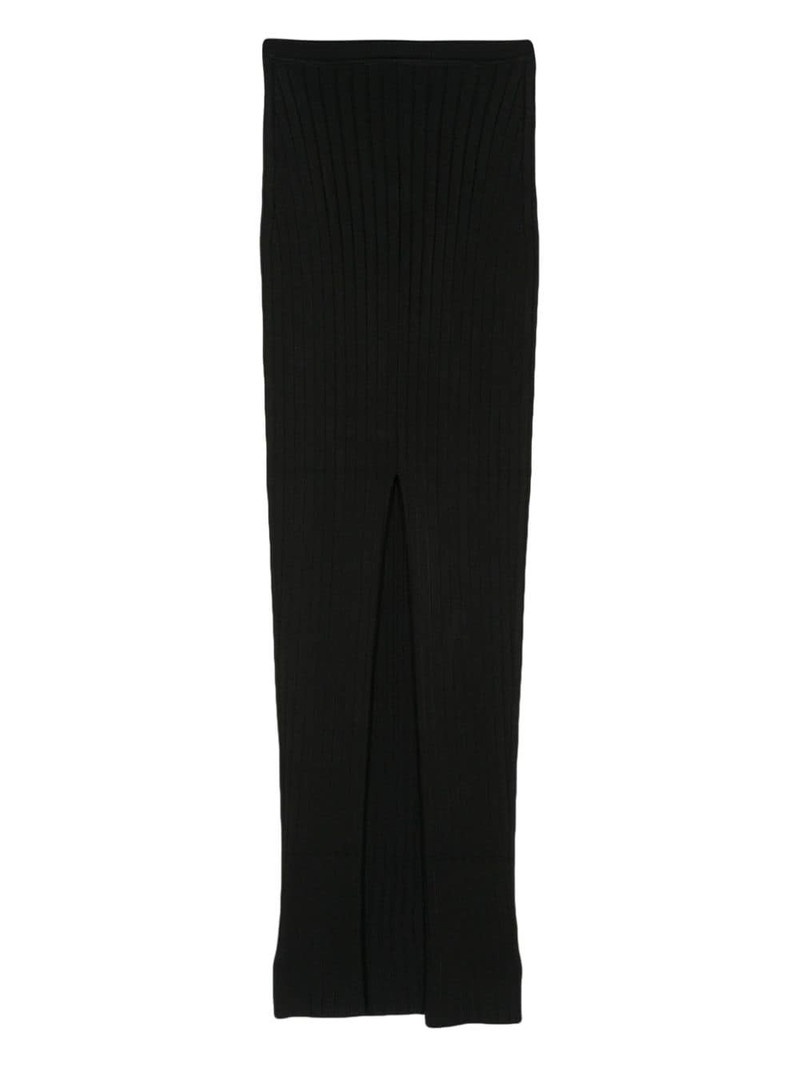 Marni logo-jacquard midi skirt outlook