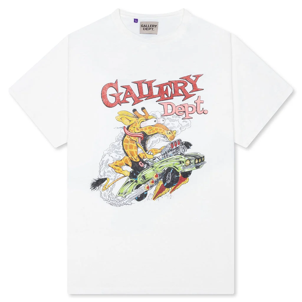 RALLY TEE - LIGHT ARCHIVAL WHITE - 1