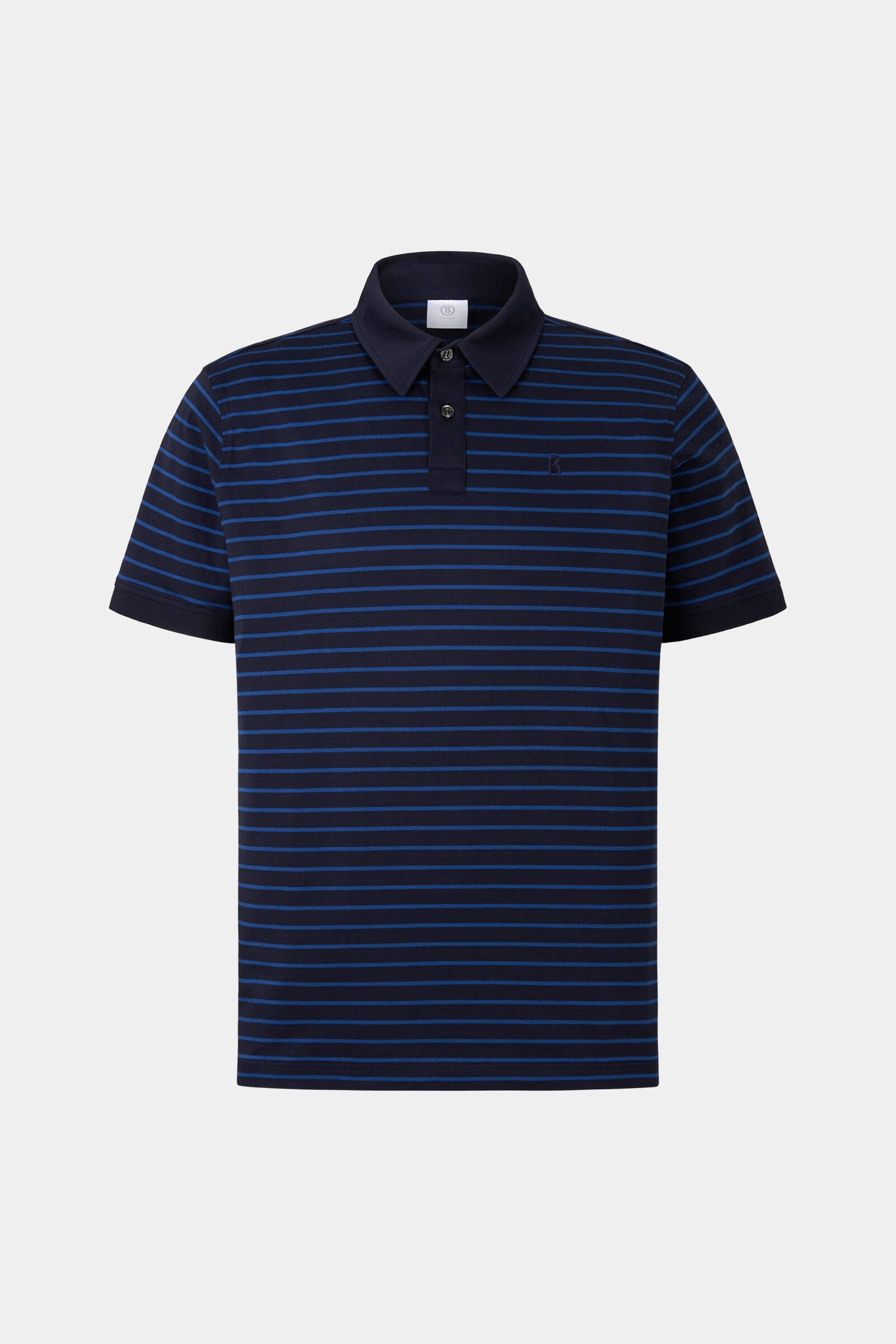Duncan polo shirt in Navy blue/Royal blue - 1
