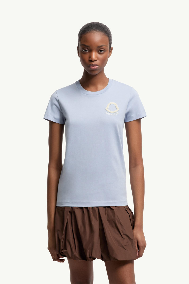 Embroidered Logo Cotton T-Shirt 4