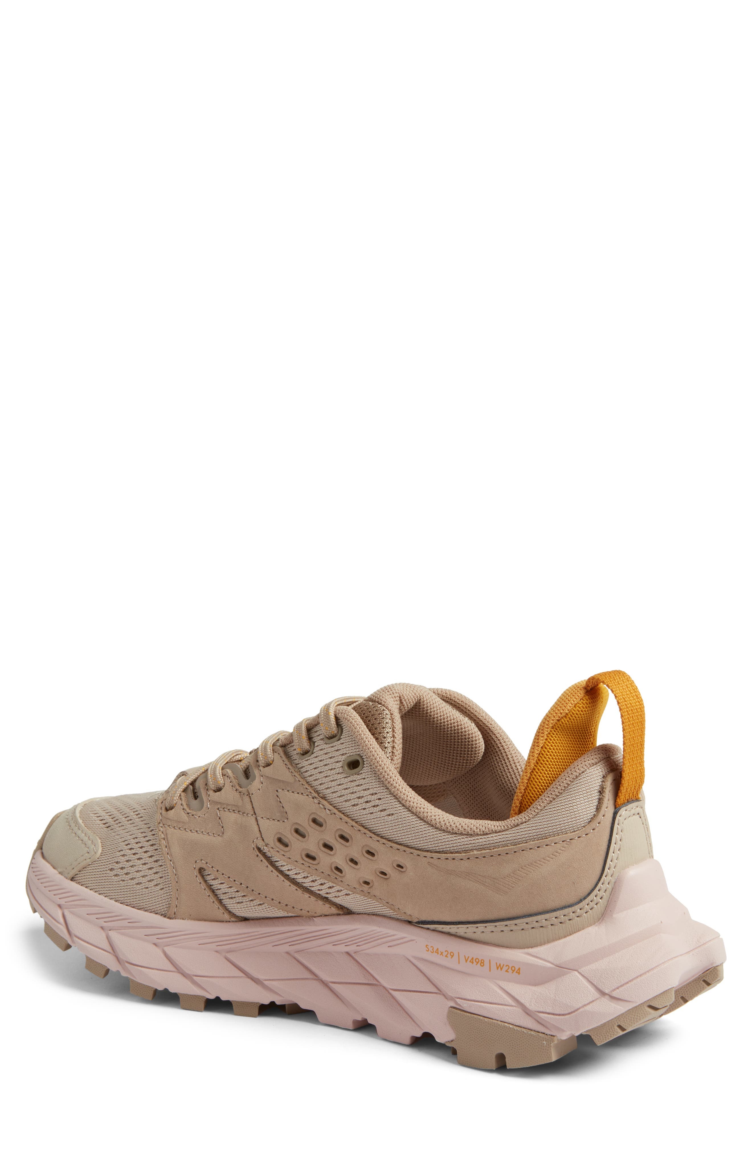 HOKA Anacapa Breeze Aero Low Breathable Trail Running Shoe in Oxford Tan /Peach Whip at Nordstrom - 2