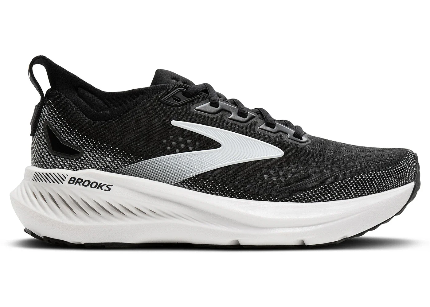 Brooks Glycerin GTS 23 Black Grey White - 1