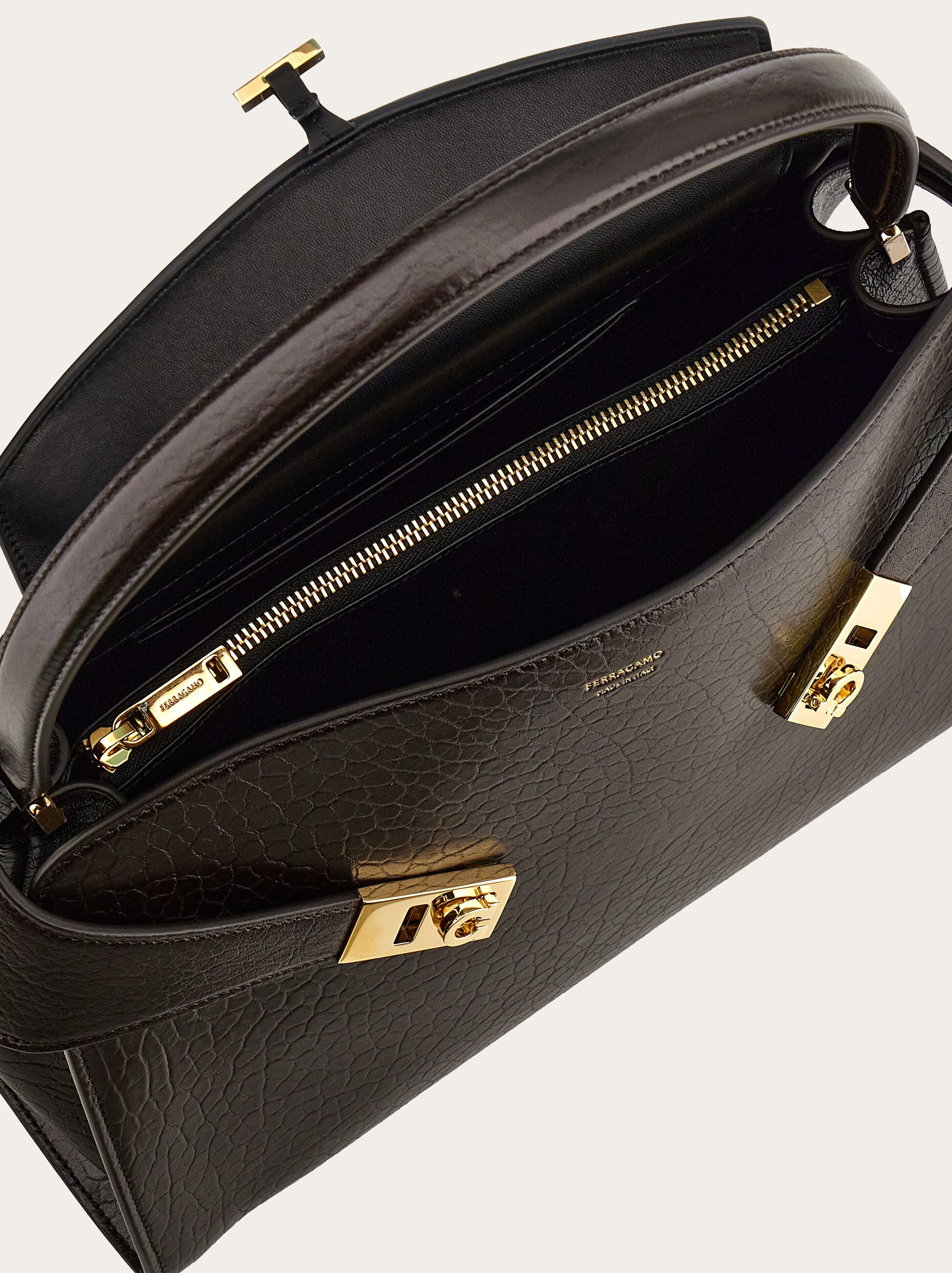 Hug soft bicolor shoulder bag (M) - 6