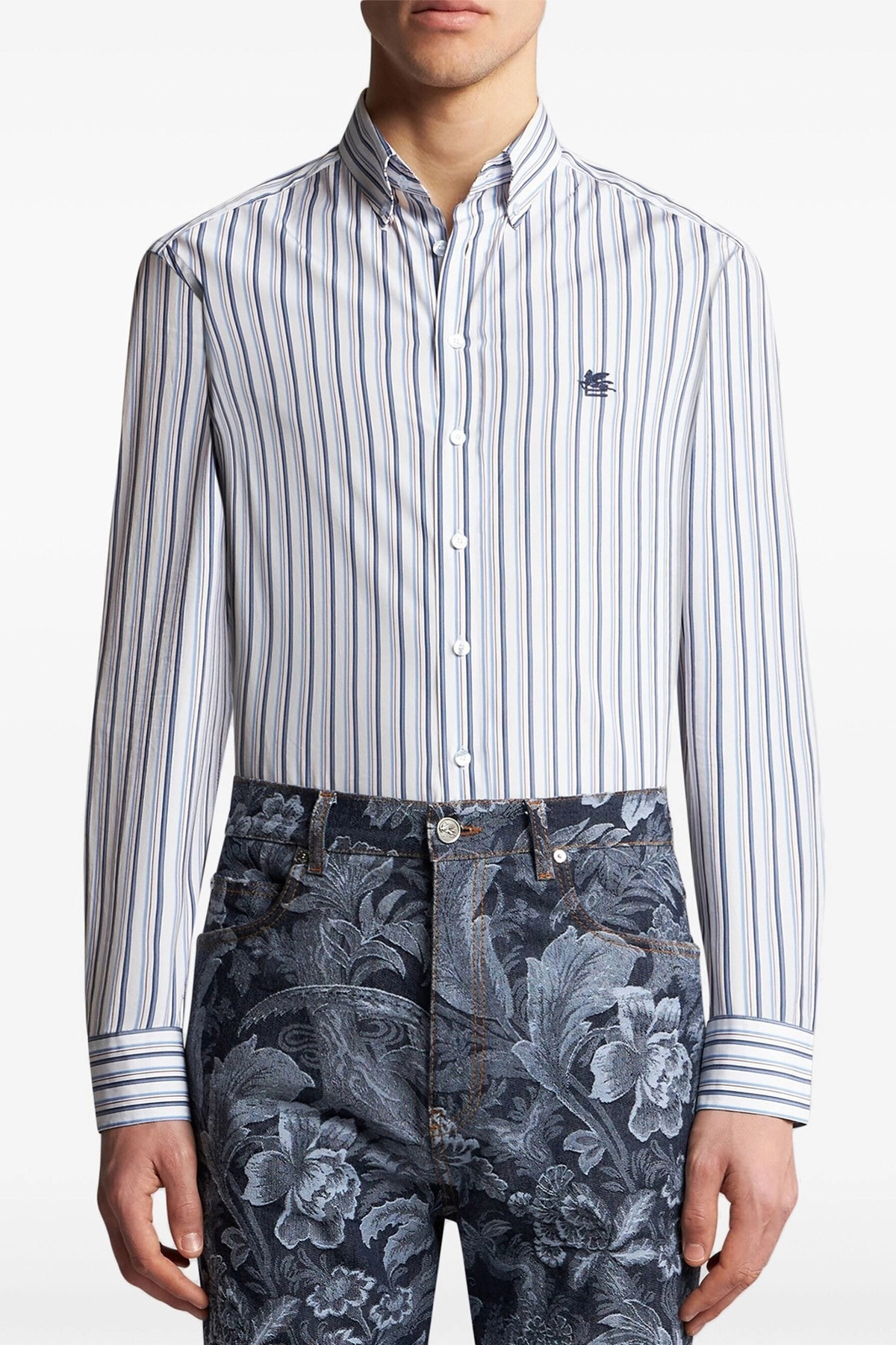 Logo embroidery shirt - 2