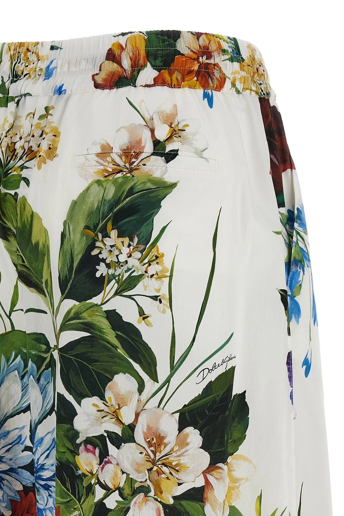 Dolce & Gabbana Women Floral Bouquet Printed Pants - 4
