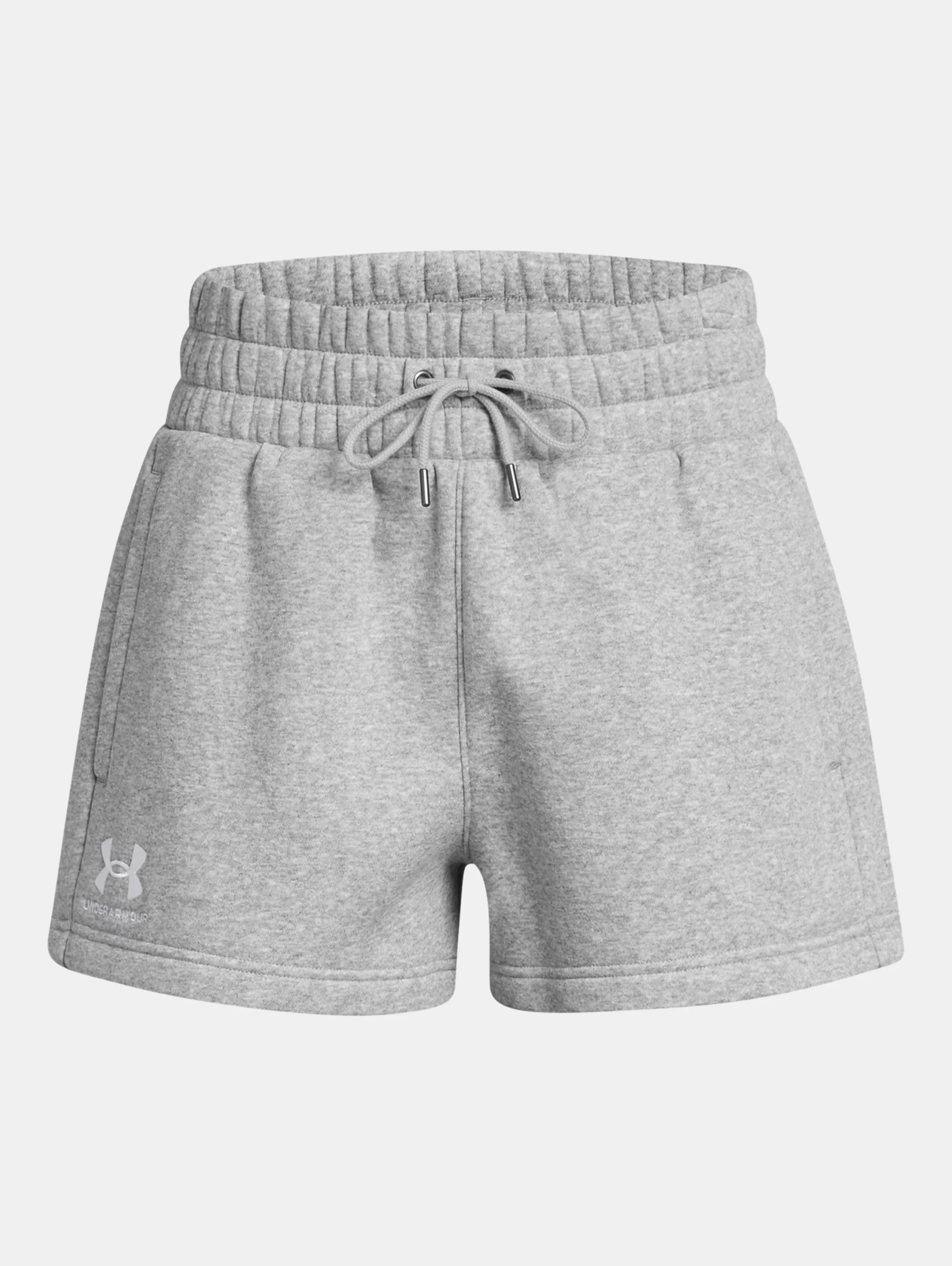 Women's UA Icon Fleece Boxer Shorts - 1
