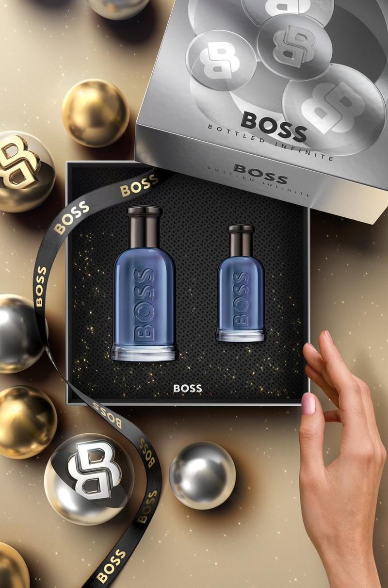 BOSS BOTTLED INFINITE EAU DE PARFUM 100 ML GIFT SET 3