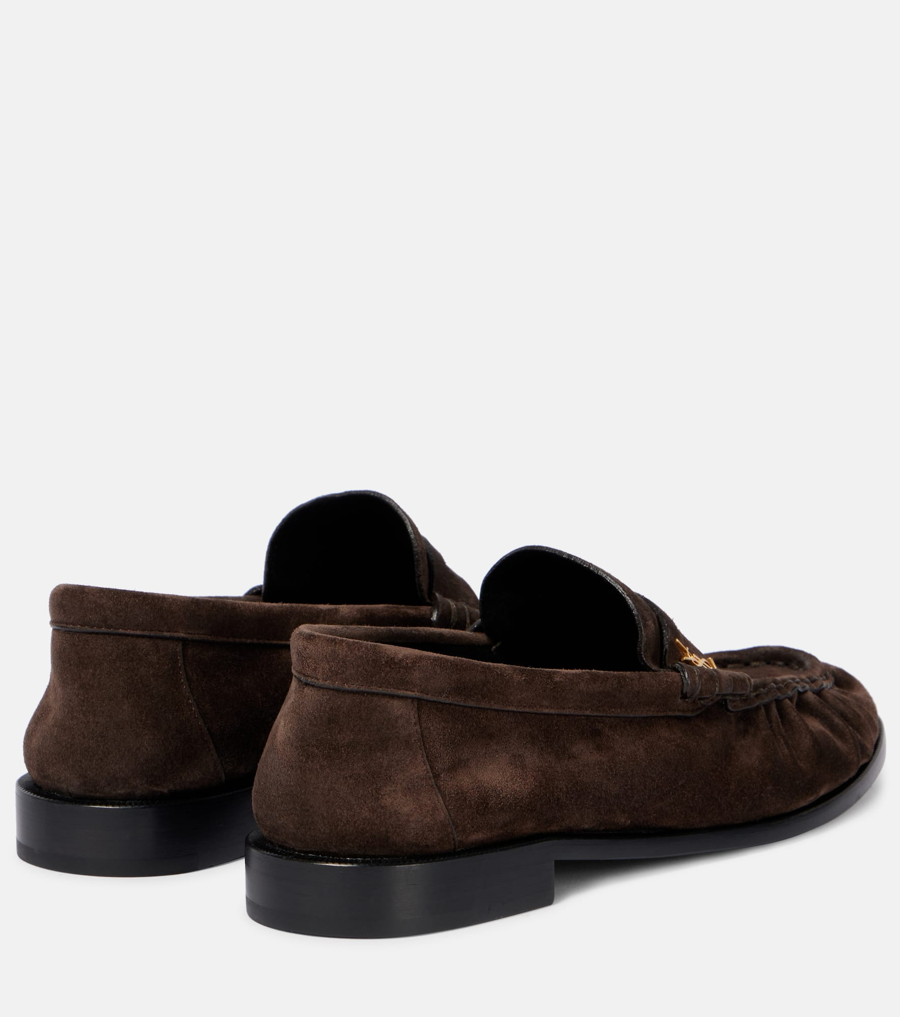 Le Loafer suede penny loafers - 3
