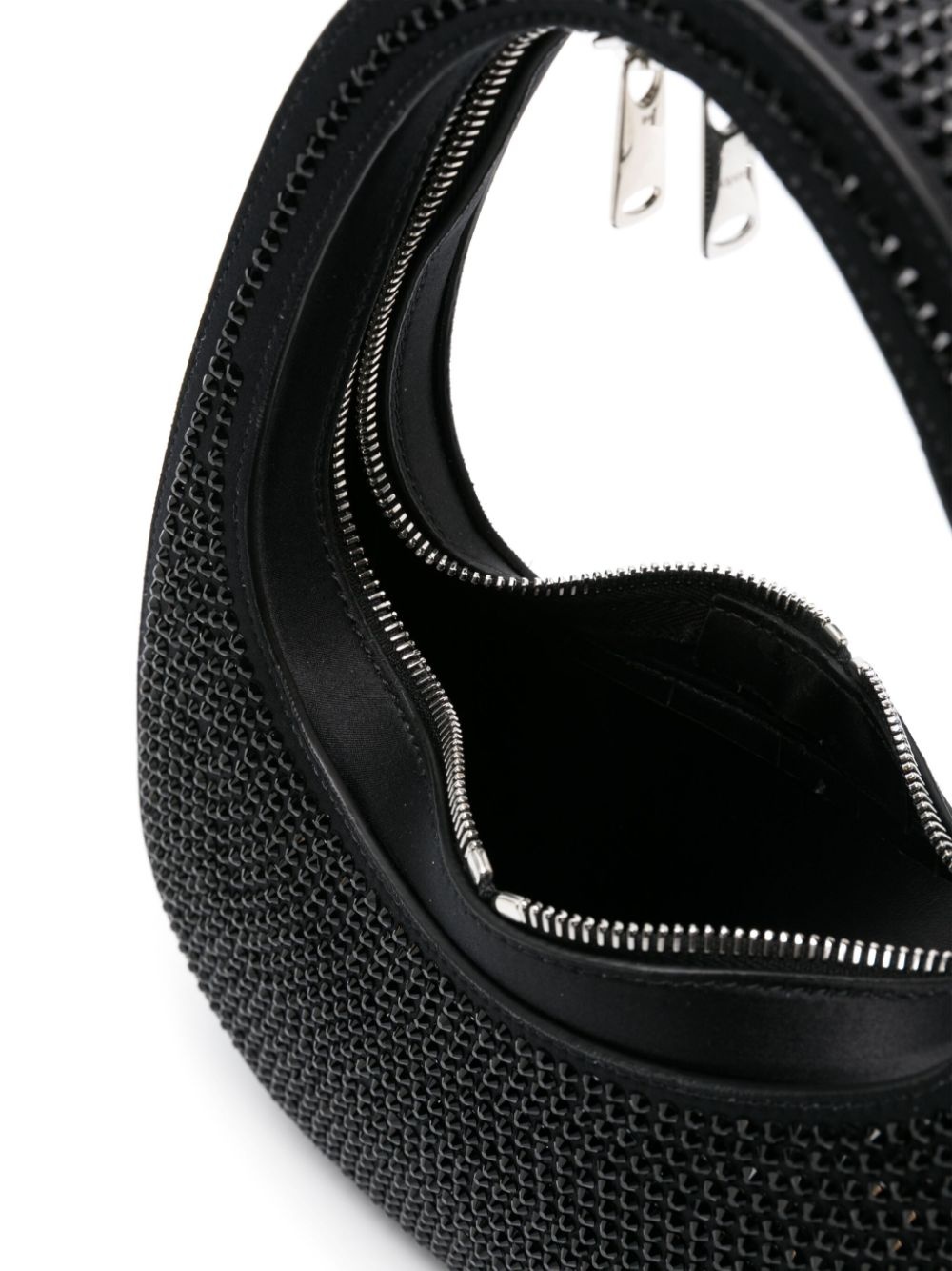 crystal-embellished Swipe bag - 5