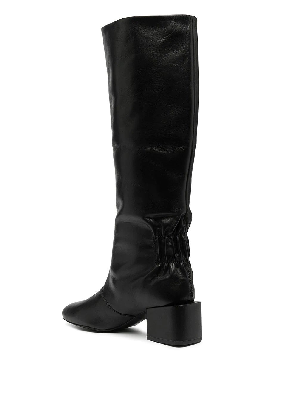 knee-high leather boots - 3