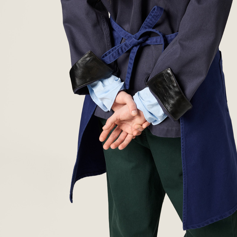 Garment-dyed gabardine apron 6