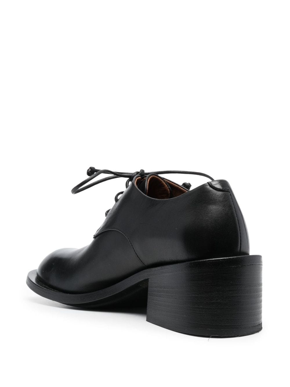 60mm block-heel lace-up shpes - 3