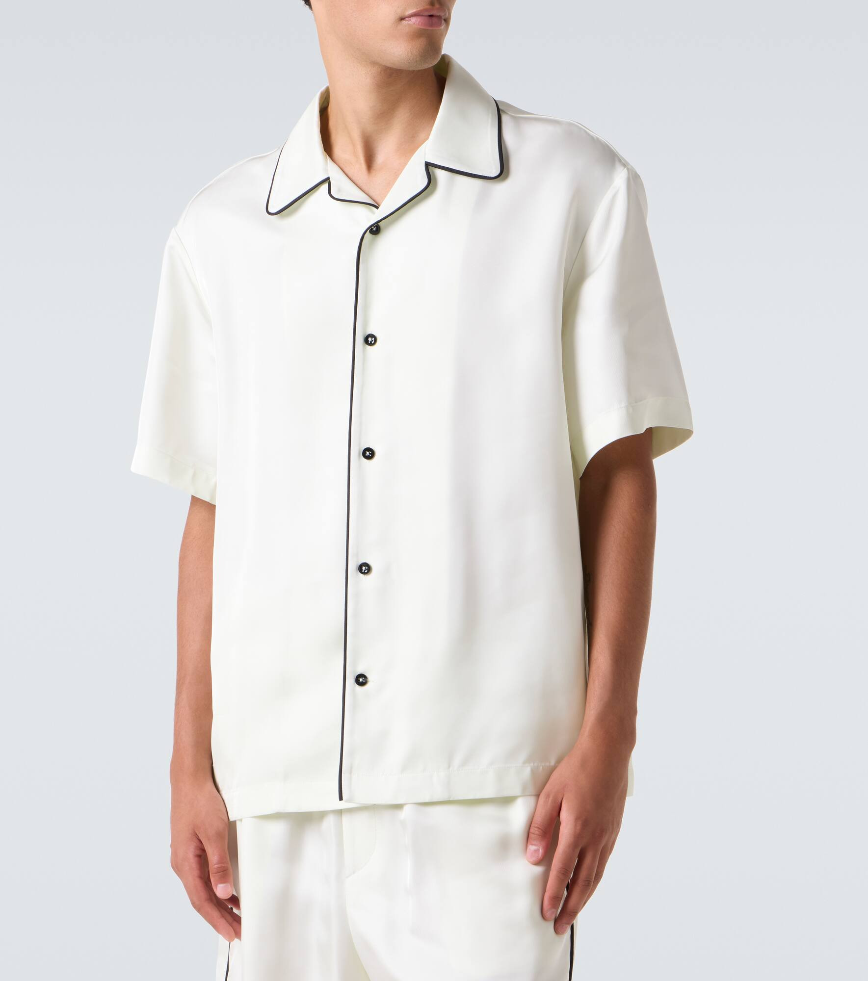 Oversized bowling shirt - 3