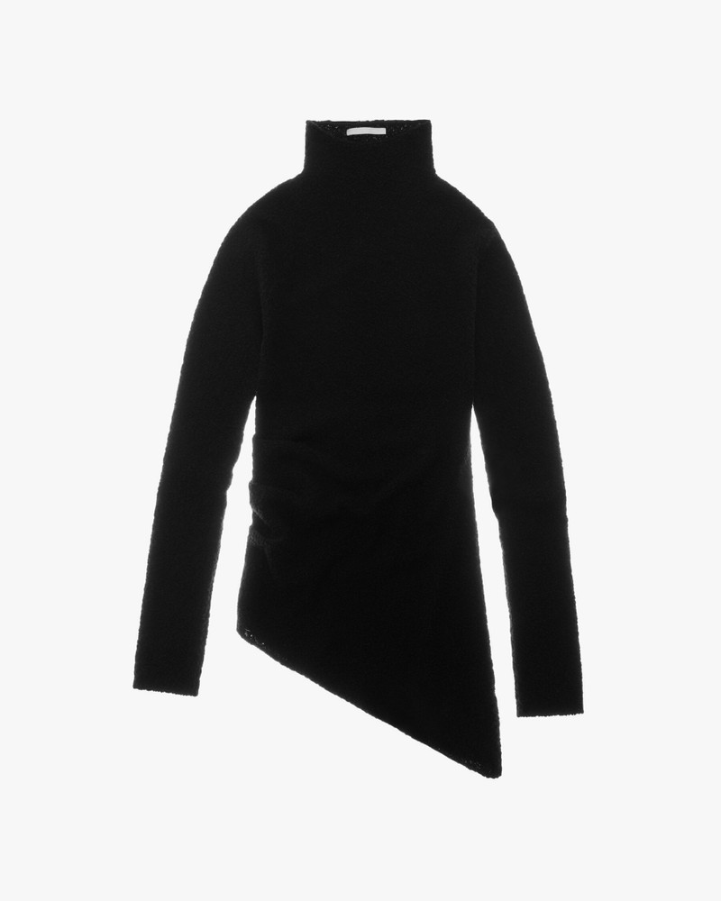 ASYMMETRICAL TURTLENECK SWEATER 1
