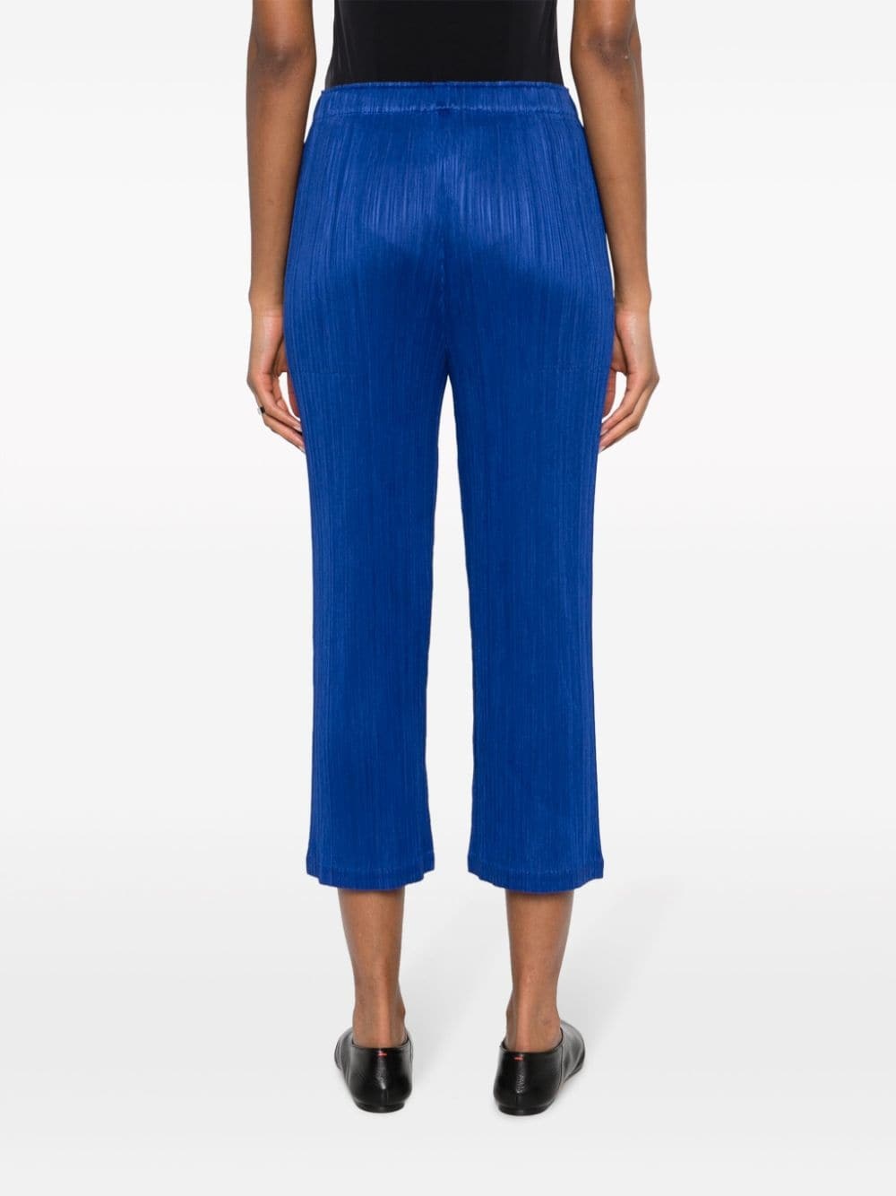 Mc August plissé cropped trousers - 4