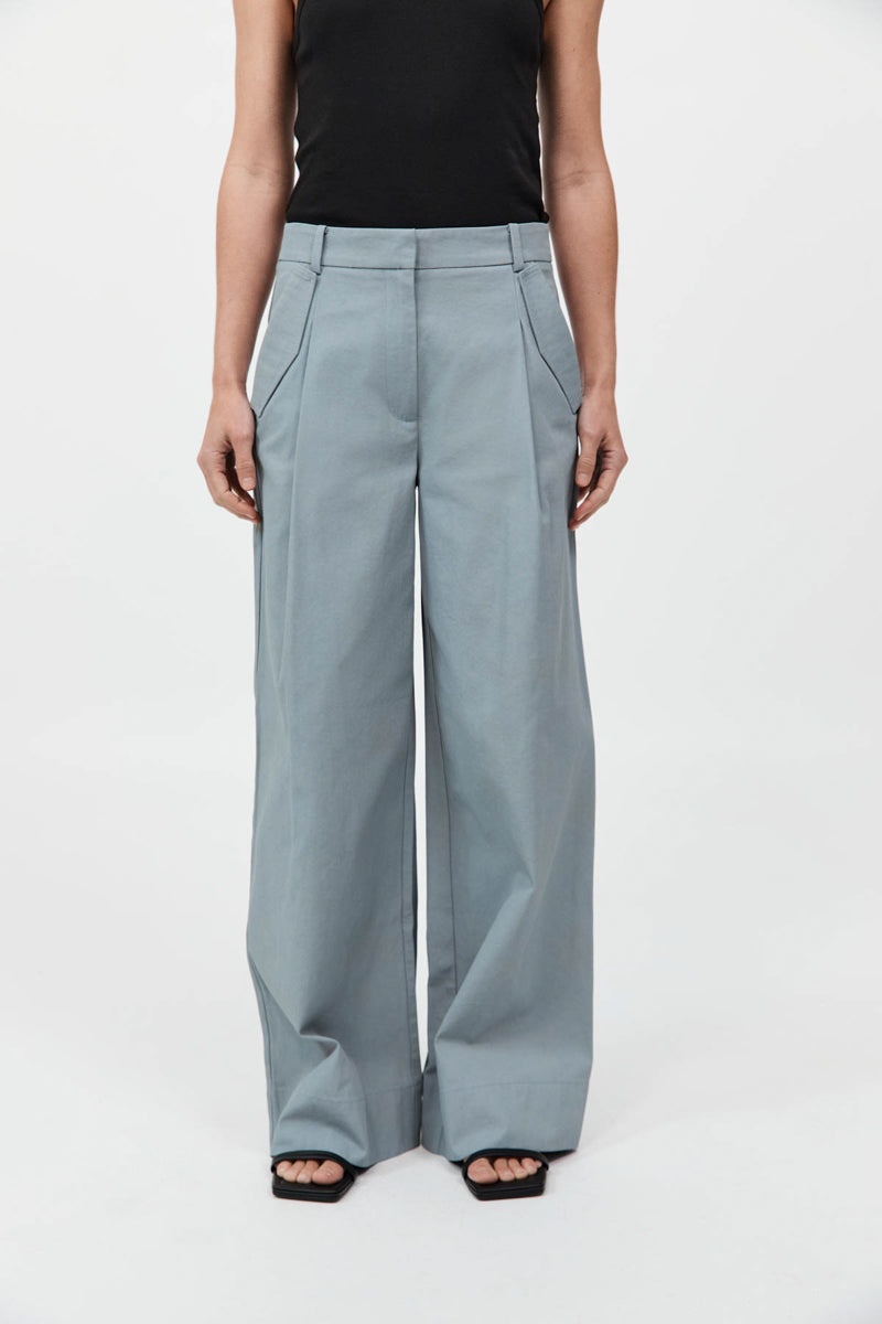 Utility Pleat Pants - Glacier - 3