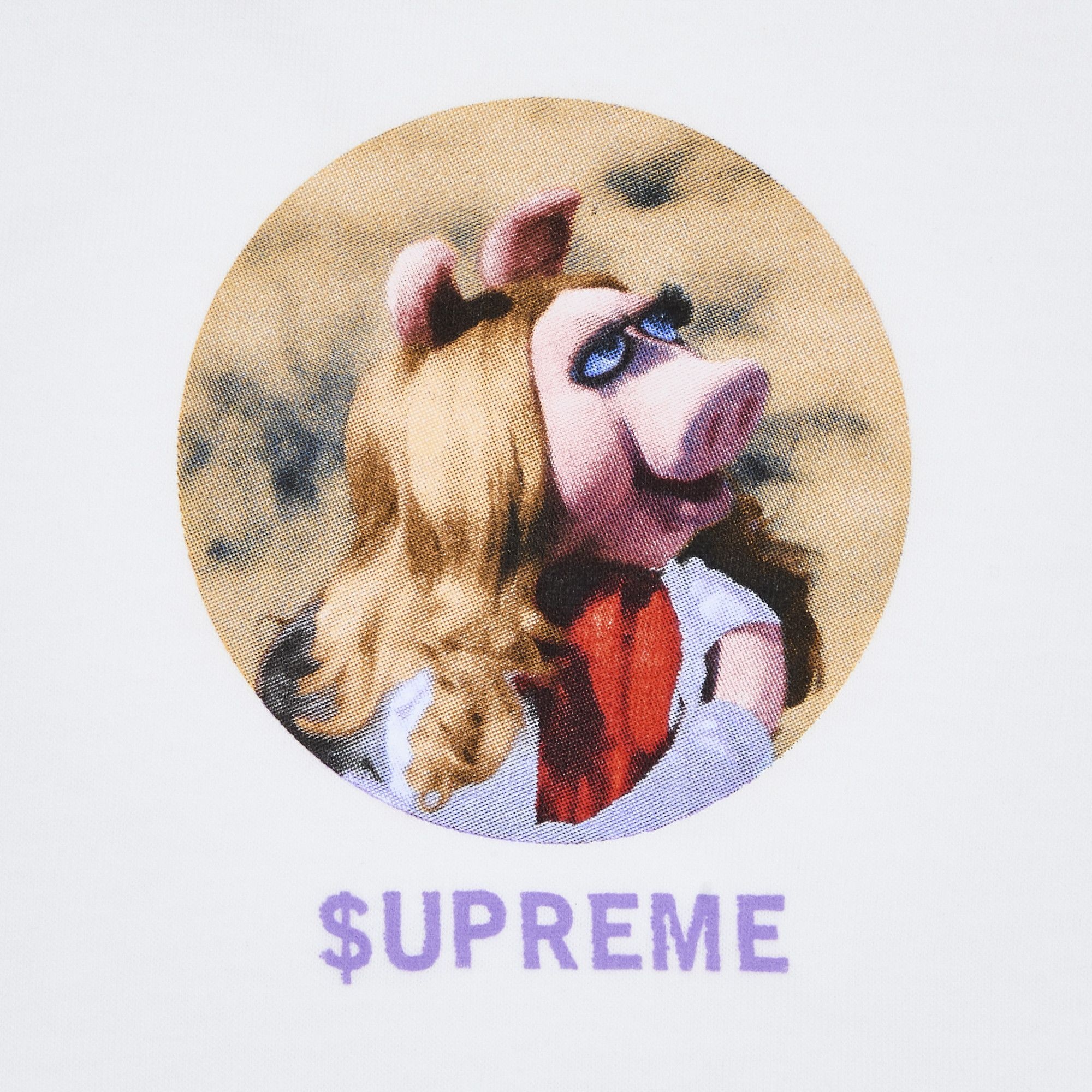 Supreme Miss Piggy Tee 'White' - 3