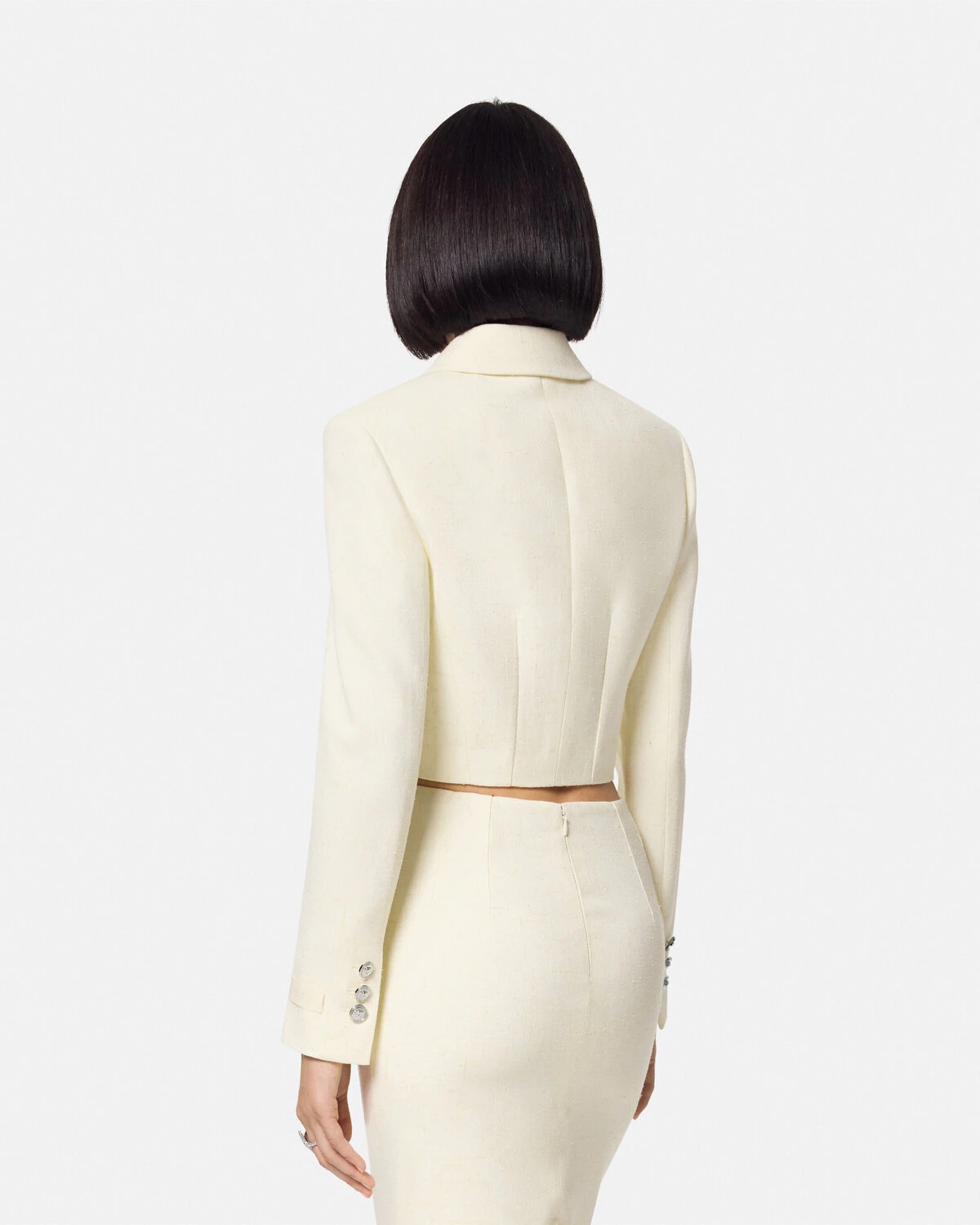 Malfilé Silk-Blend Crop Jacket - 5