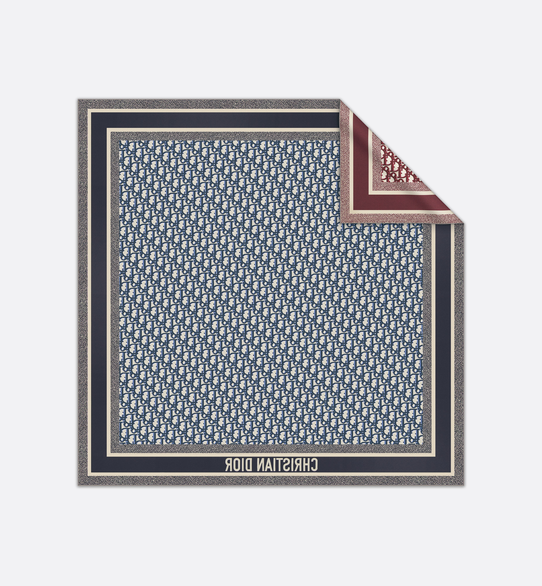 Dior Oblique Diortwin 90 Square Scarf - 4